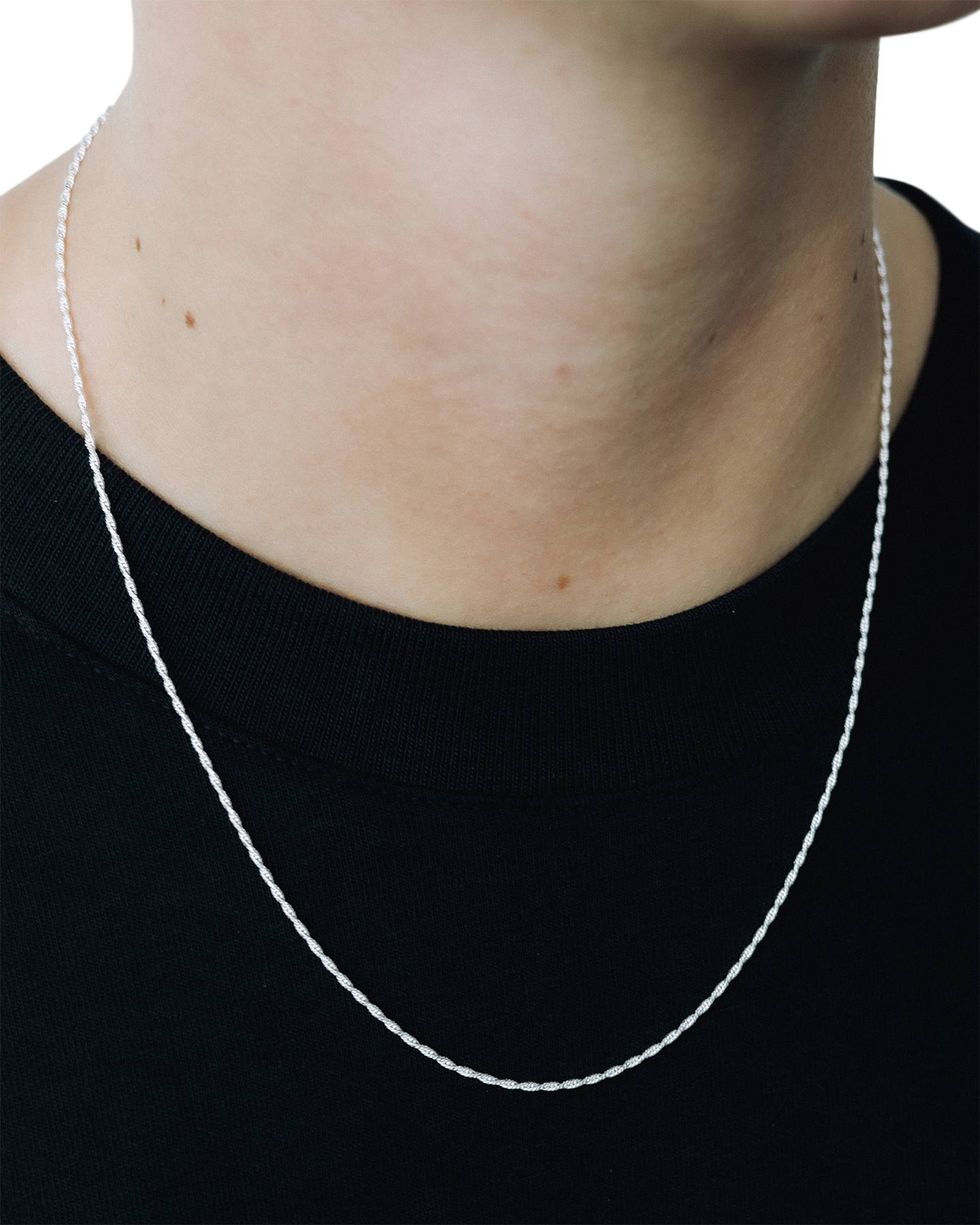 Coef Luca Necklace ZILVER 3