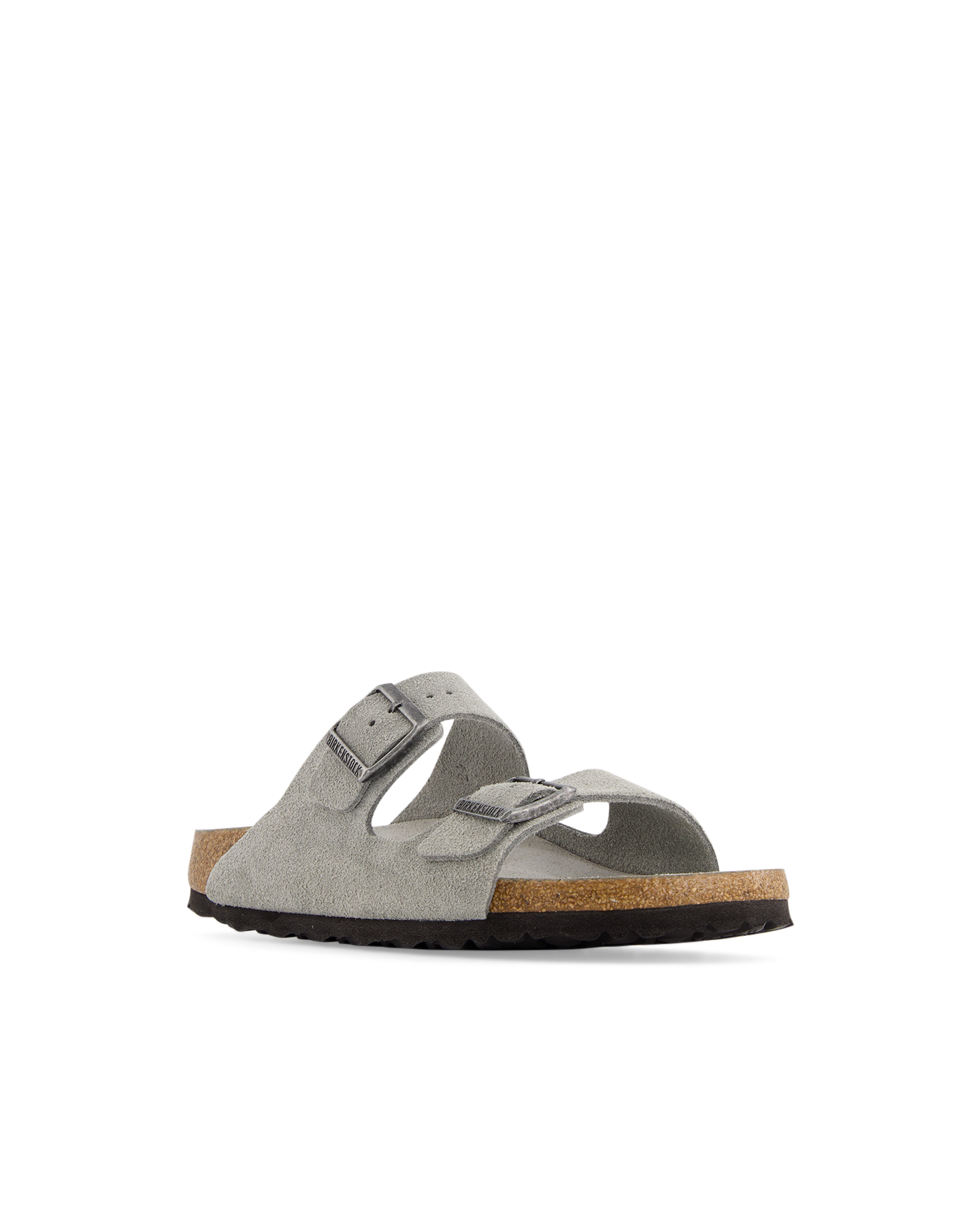 Birkenstock Arizona Soft Footbed Suede Leather Narrow LICHTBLAUW 2