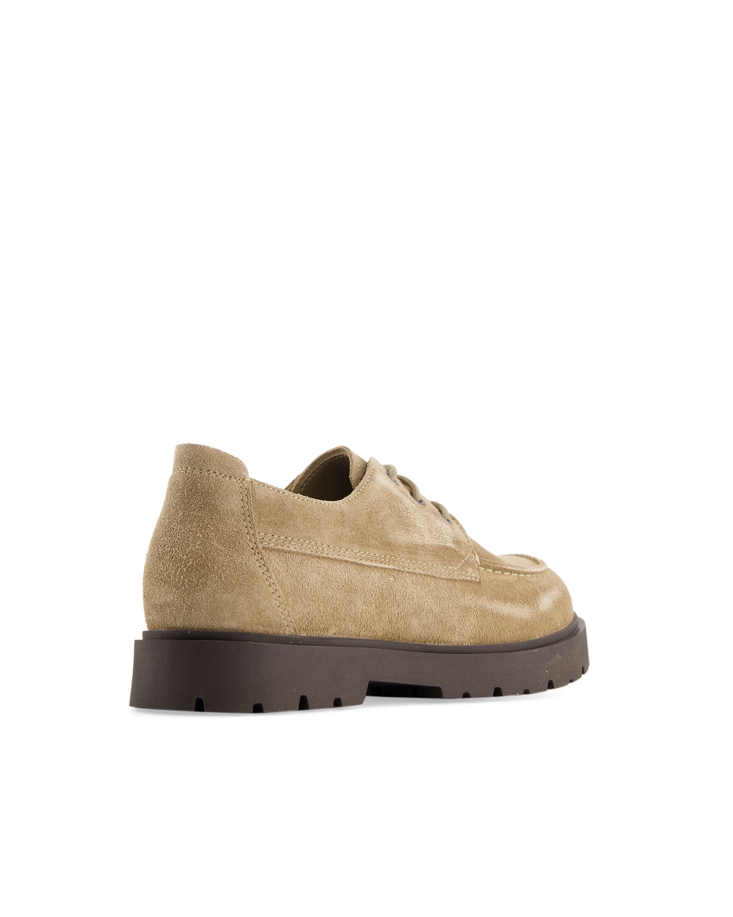 Birkenstock Highwood Moc Lace Low Suede Leather Regular LICHTBRUIN 4
