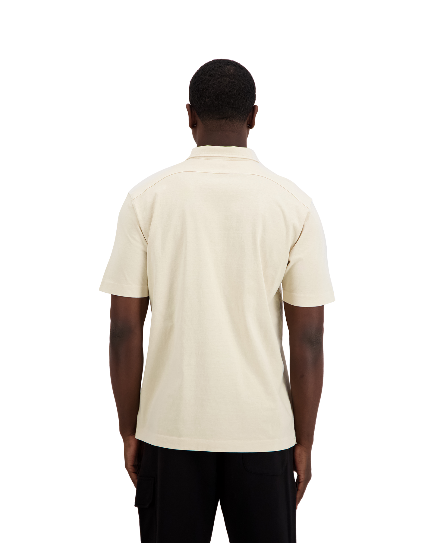 C.P. Company Polo Met Rits BEIGE 4