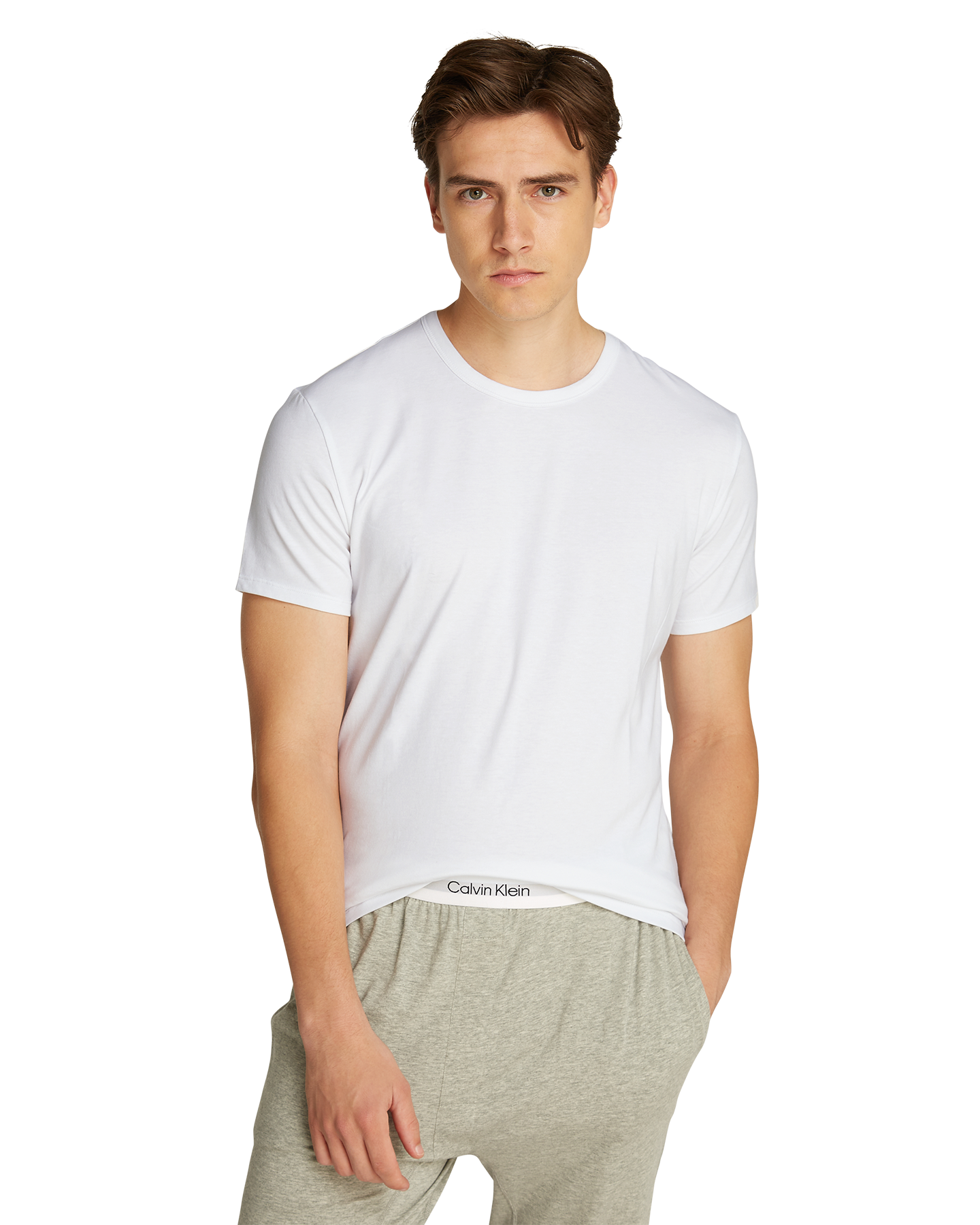 Calvin Klein S/S Crew Neck 3Pk WIT 2