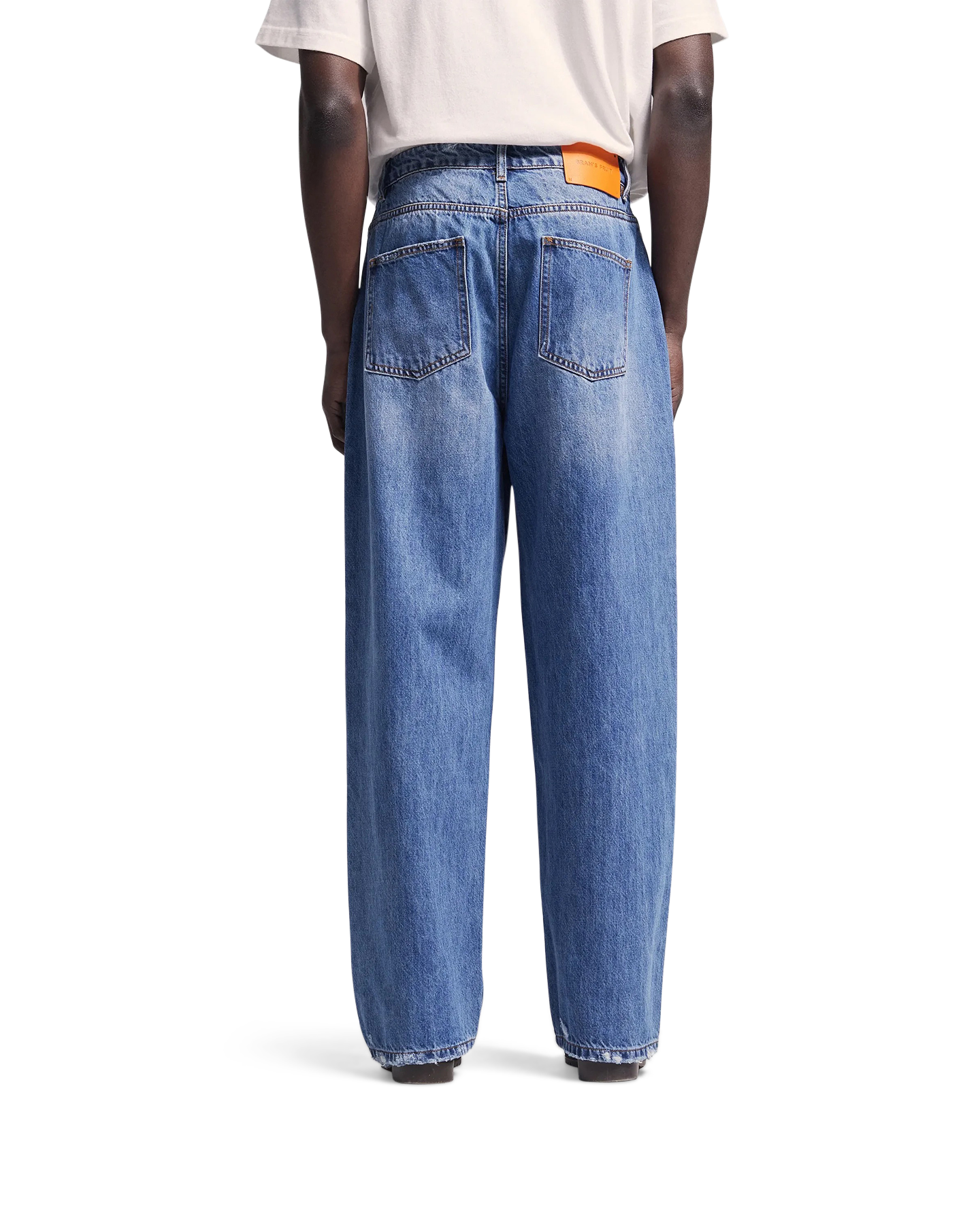 Brams Fruit Denim Trousers BLAUW 4