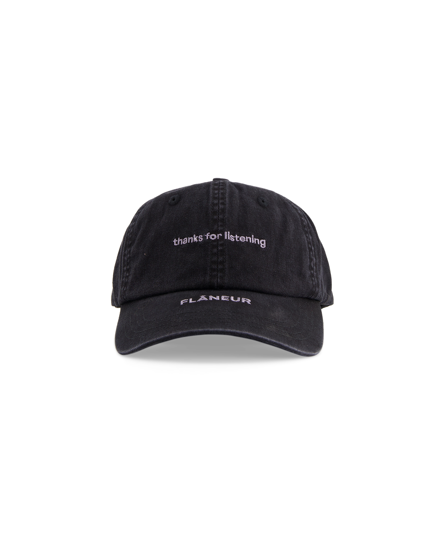 Flaneur Listening Cap ZWART 2