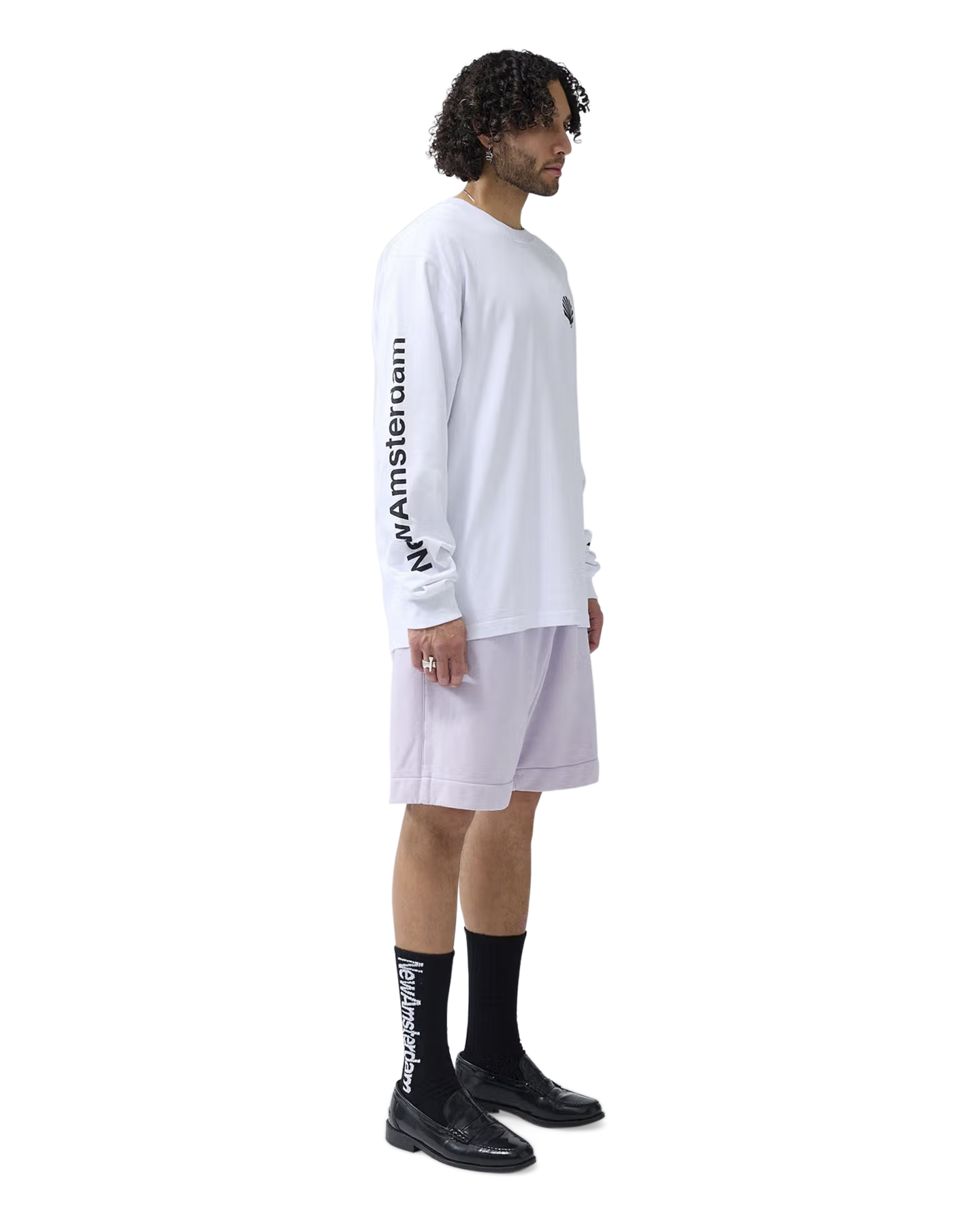 New Amsterdam Surf Association Logo Longsleeve WIT 5