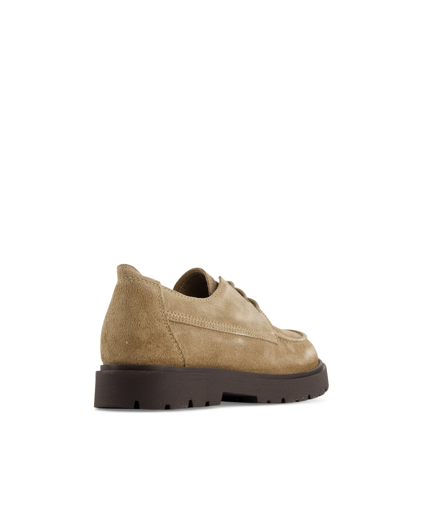 Birkenstock Highwood Moc Lace Low Suede Leather Narrow LICHTBRUIN 4