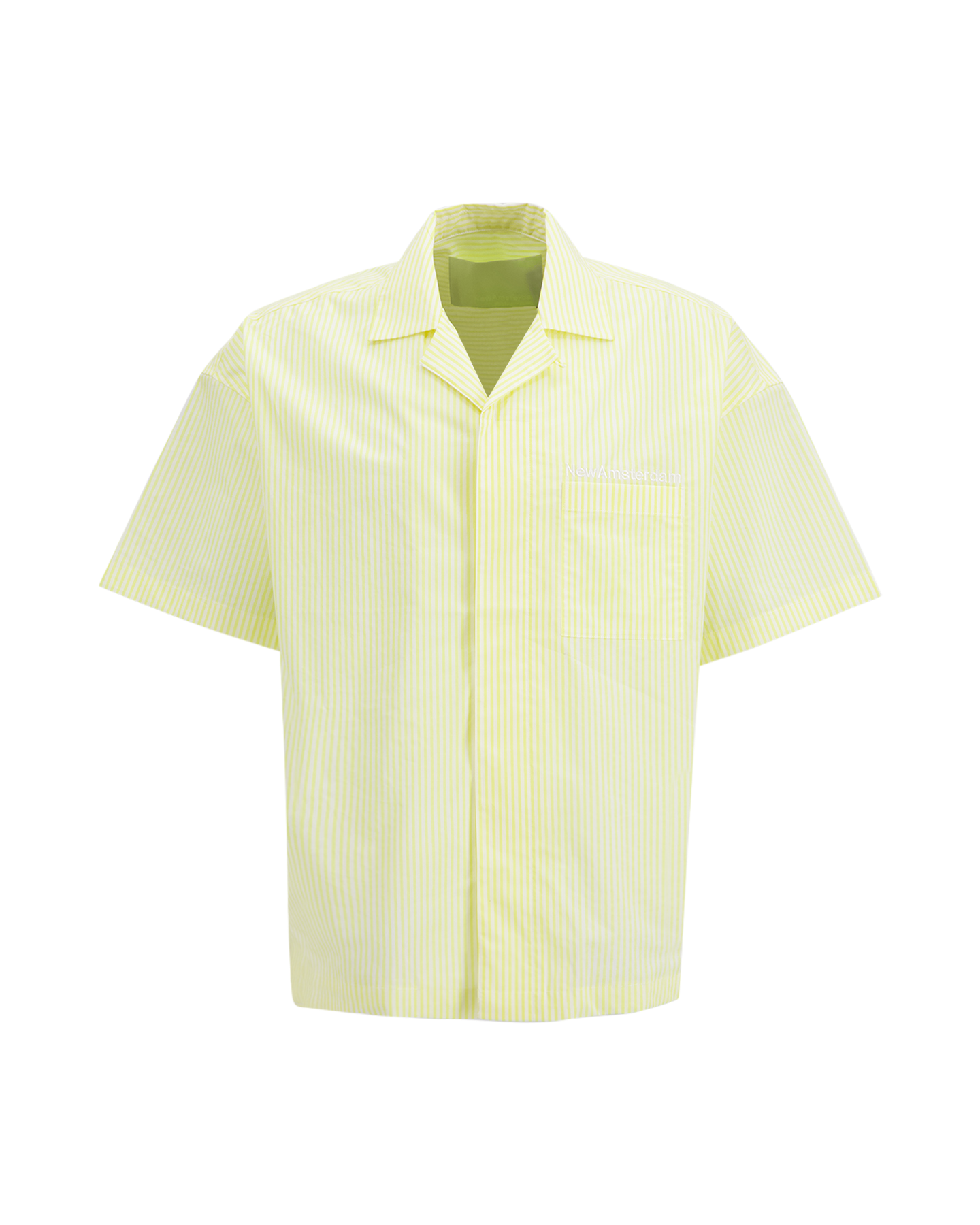 New Amsterdam Surf Association Wijk Shirt Short Sleeves GEEL 1