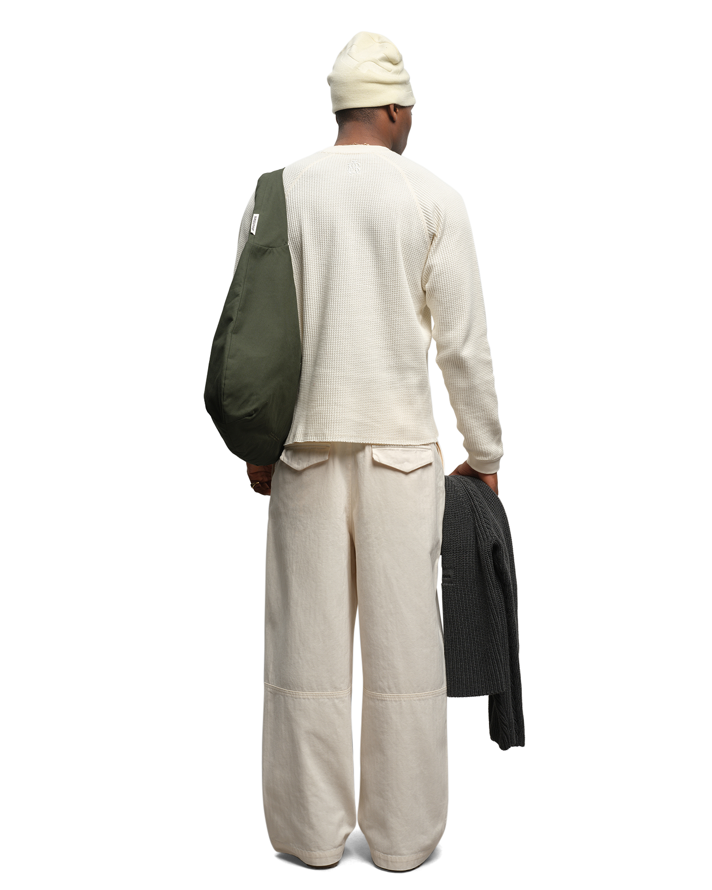 about:blank Garcon Long Sleeve Waffle BEIGE 4