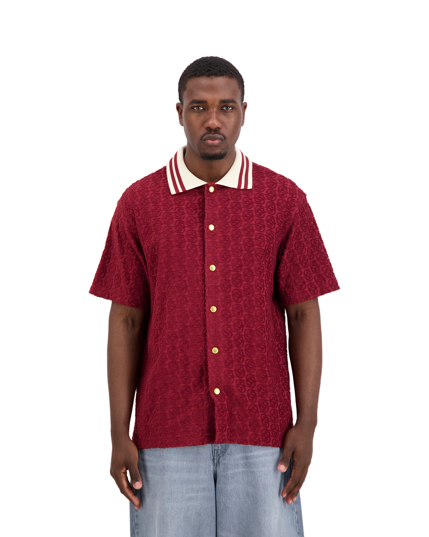 Drole de Monsieur Monogram Shirt ROOD 3