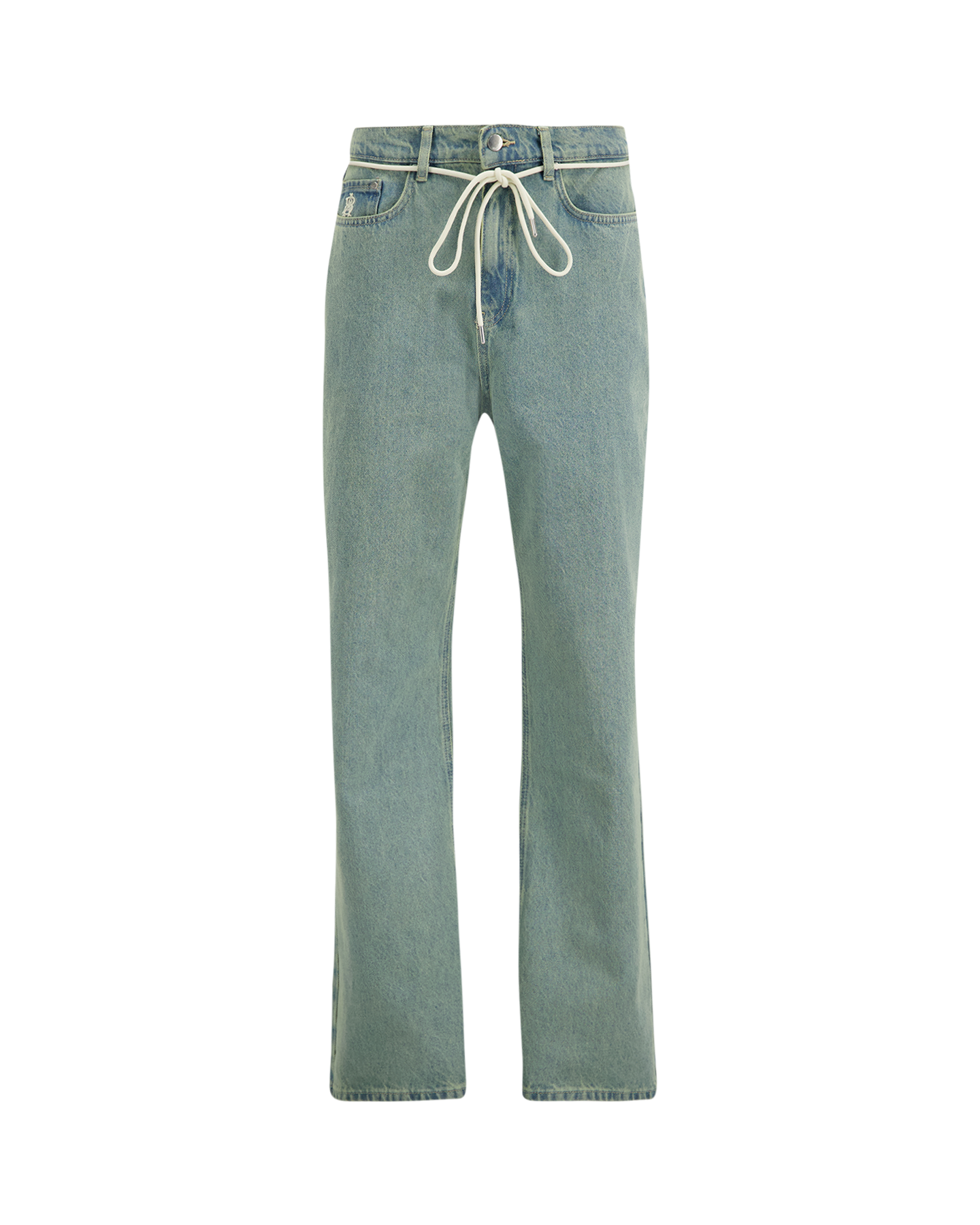 about:blank Relaxed Denim Jean BLAUW 1