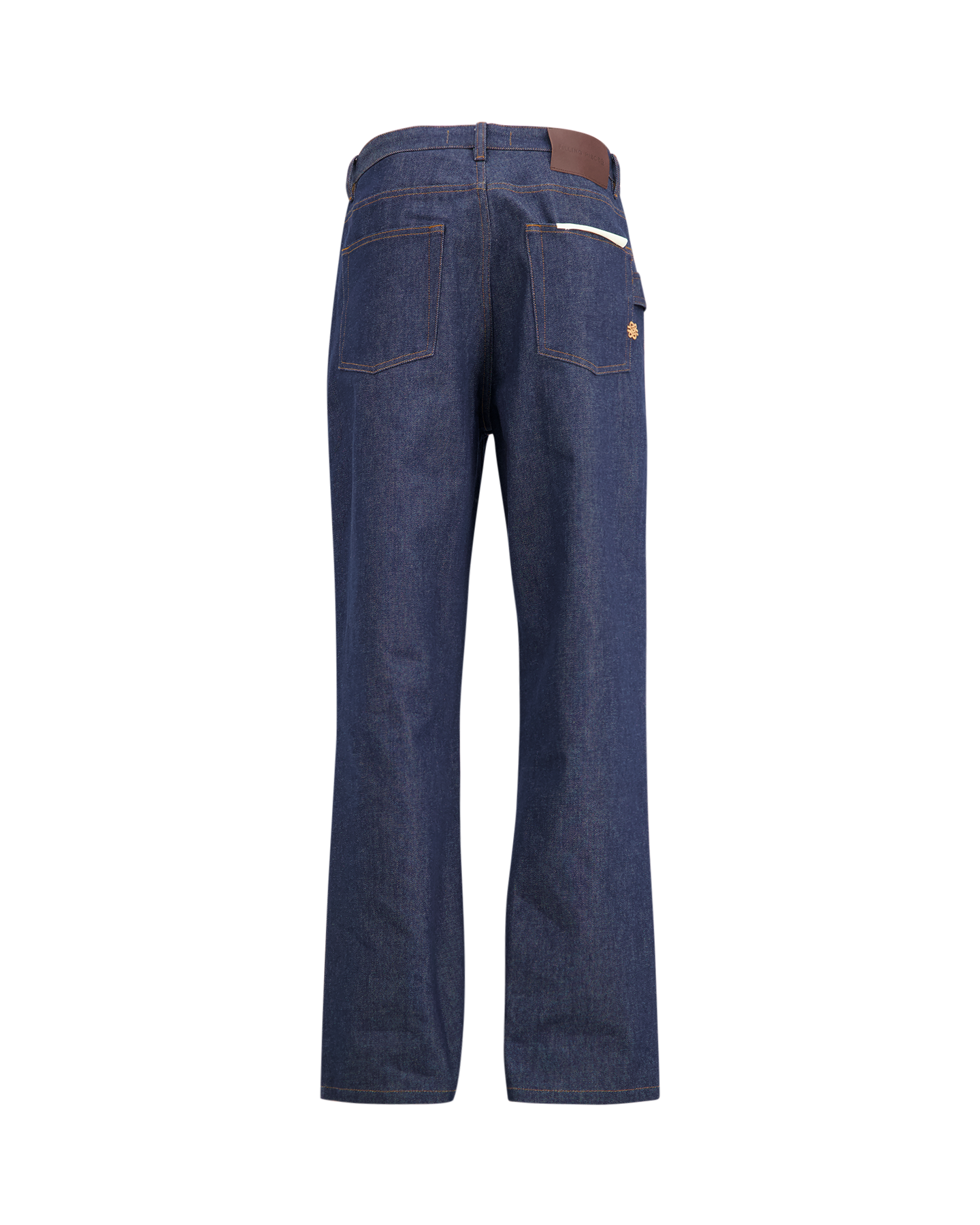 Filling Pieces Denim Pants Raw DONKERBLAUW 2