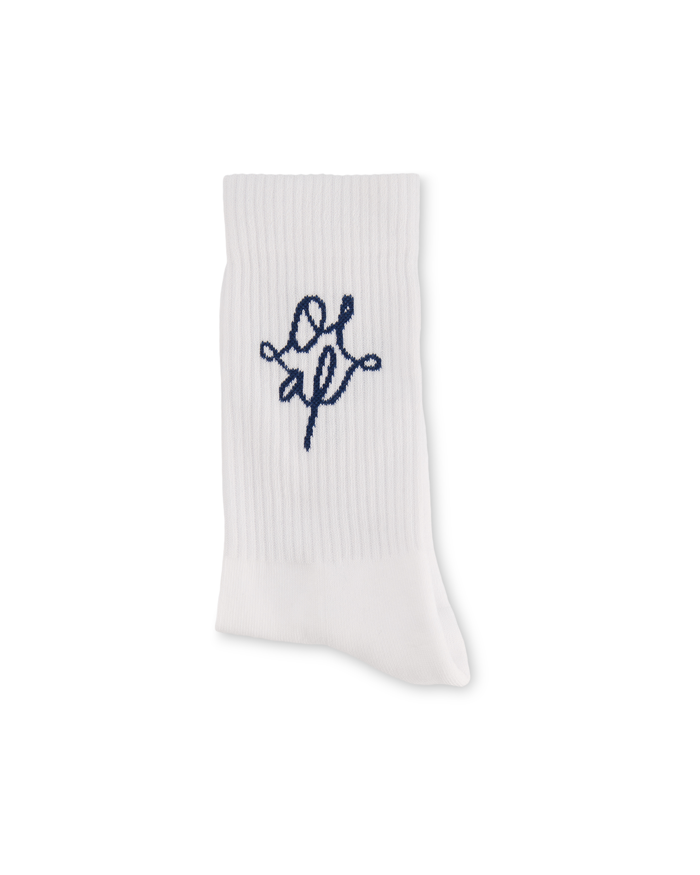 OLAF Monogram Socks WIT 1