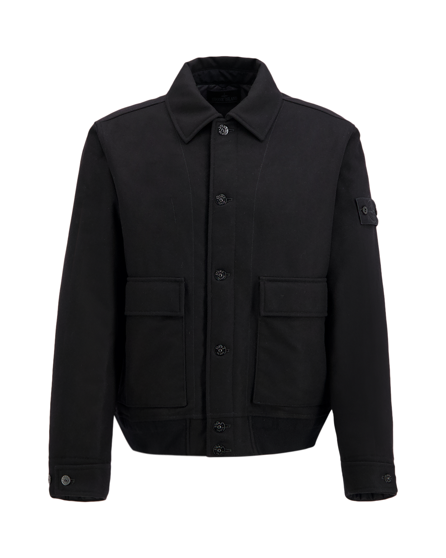 Stone Island 4100017 Jas Ghost ZWART 1