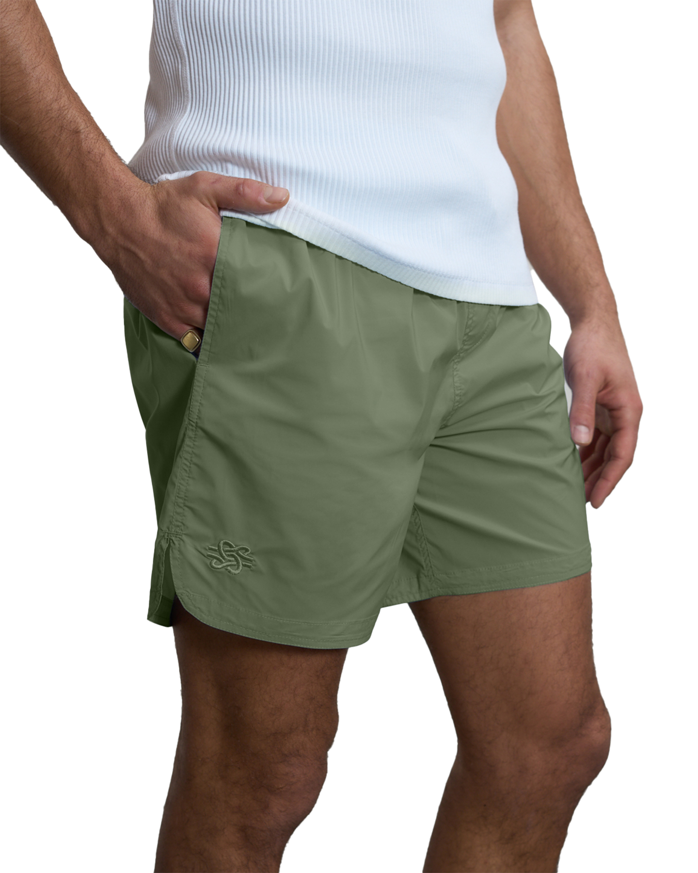 Filling Pieces Swimshorts Knot GROEN 3