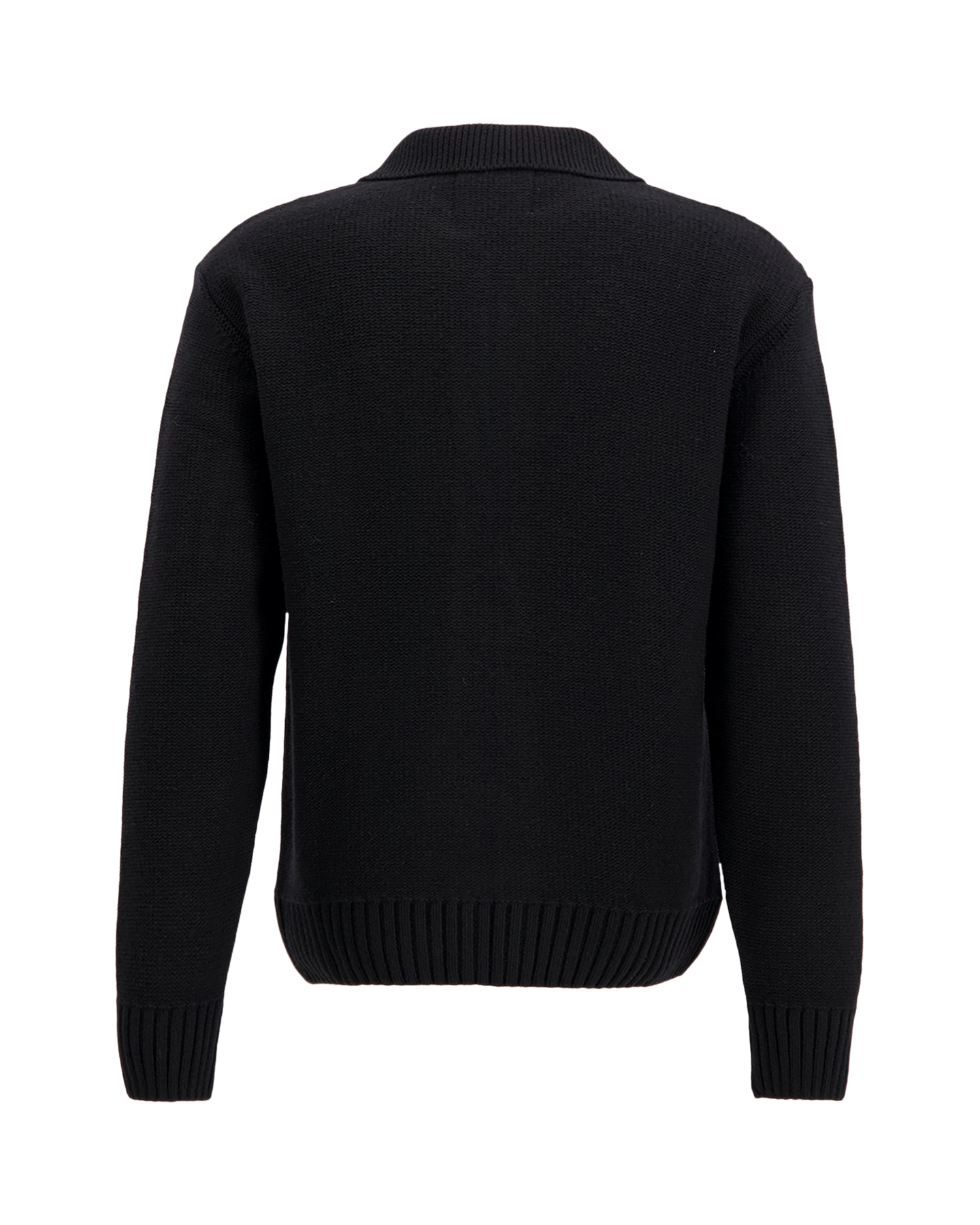 Arte Antwerp Stencil Zip Cardigan ZWART 2