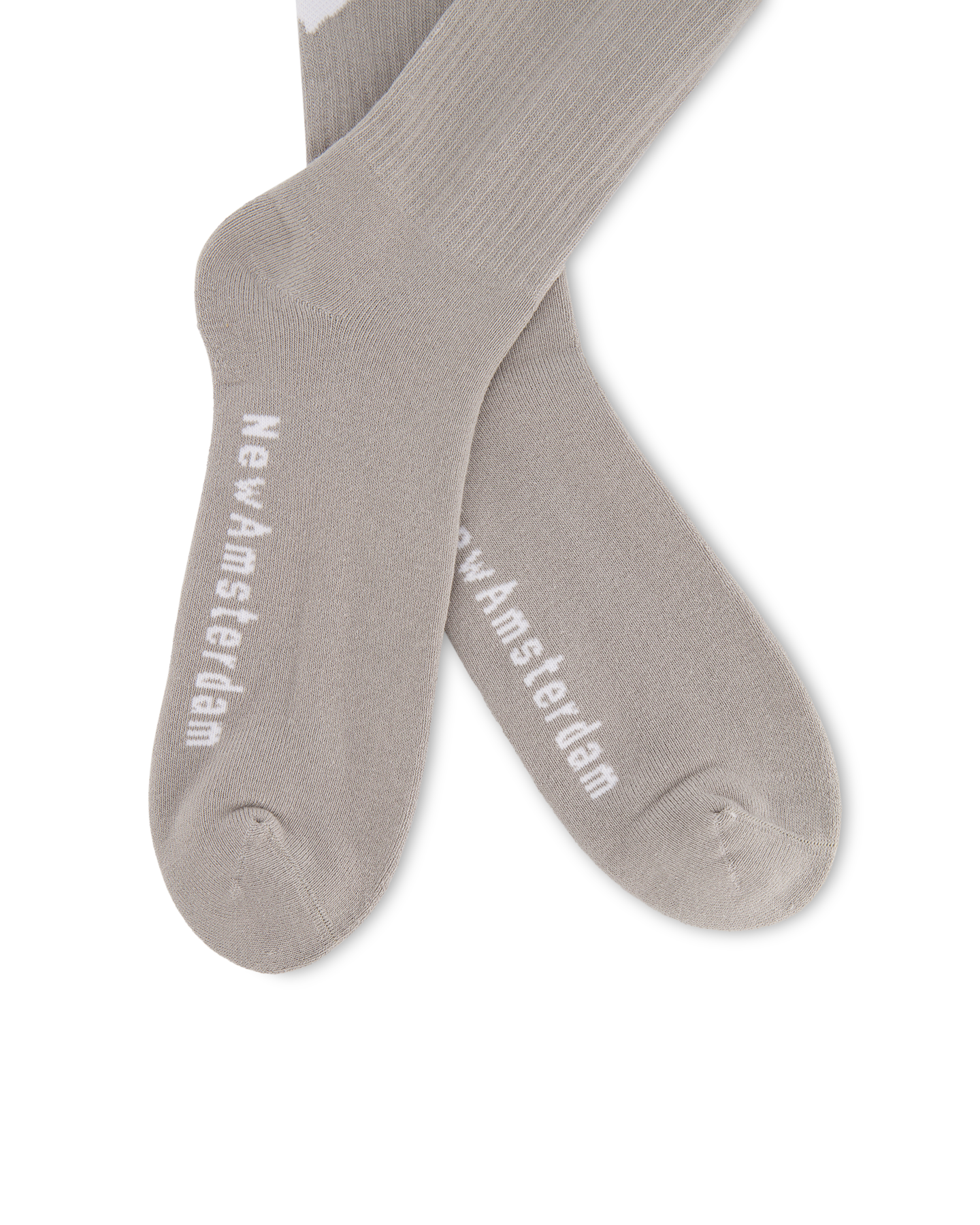 New Amsterdam Surf Association Logo Socks BEIGE 3