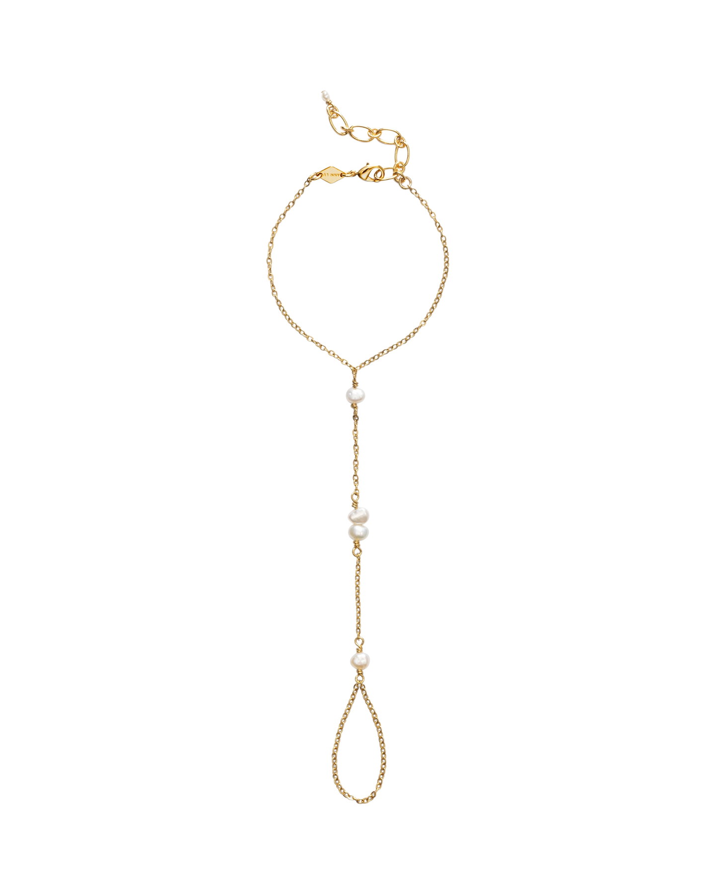 Anni Lu Pearly Handchain GOUD 1