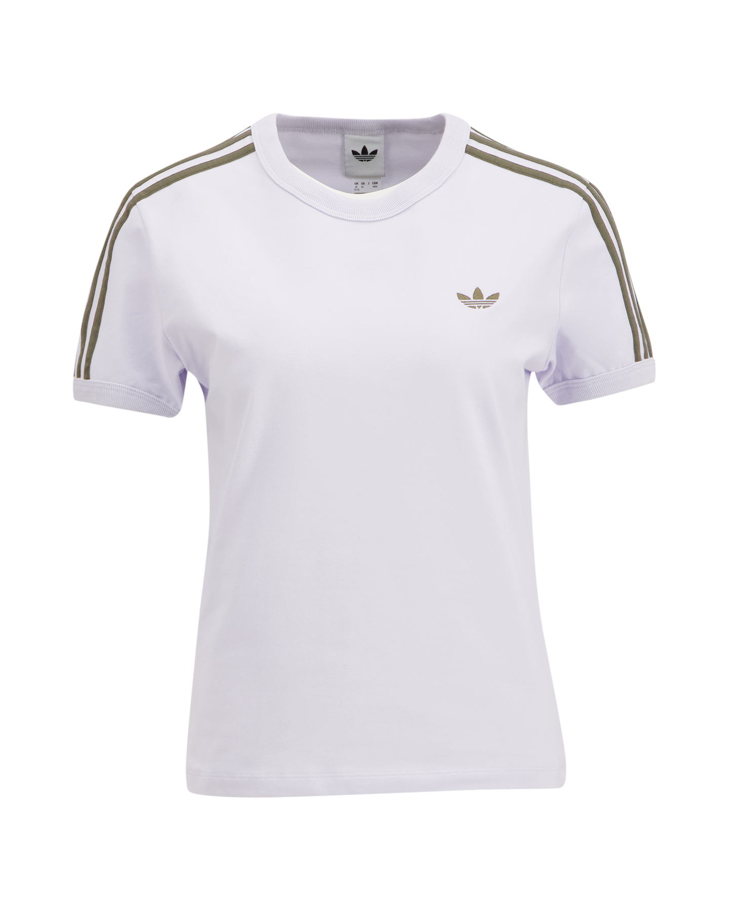 adidas 3 Stripes Tee Slim WIT 1