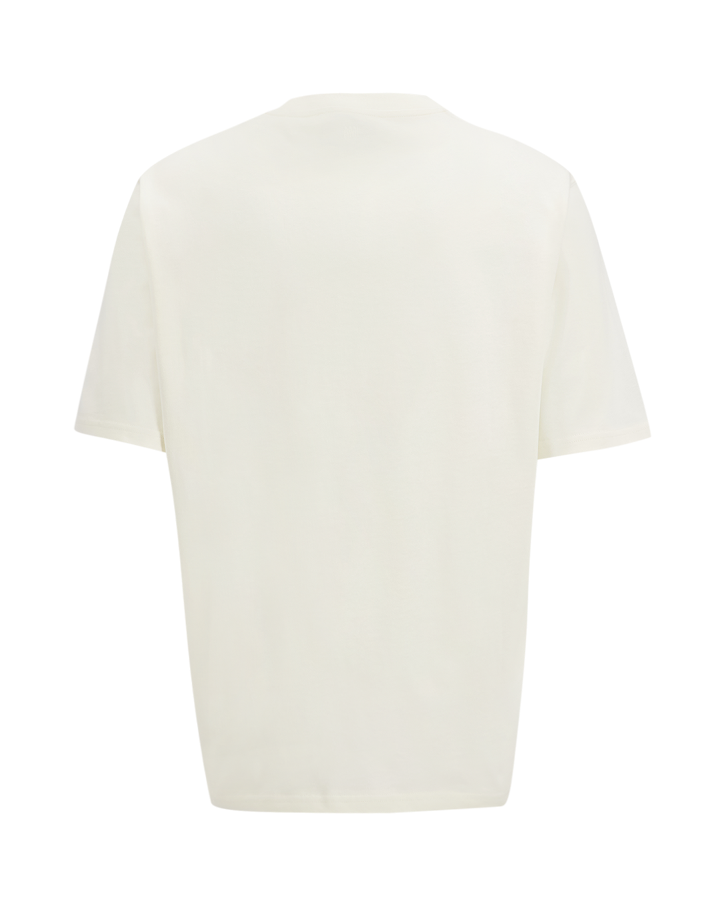AMI Paris Tshirt Grand Adc Embosse CREME 2