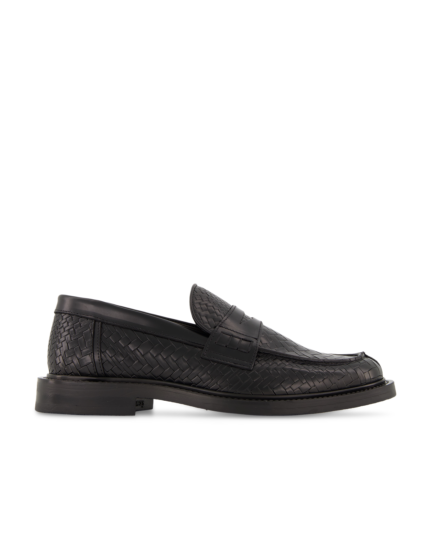 Filling Pieces Loafer Woven Twist ZWART 1