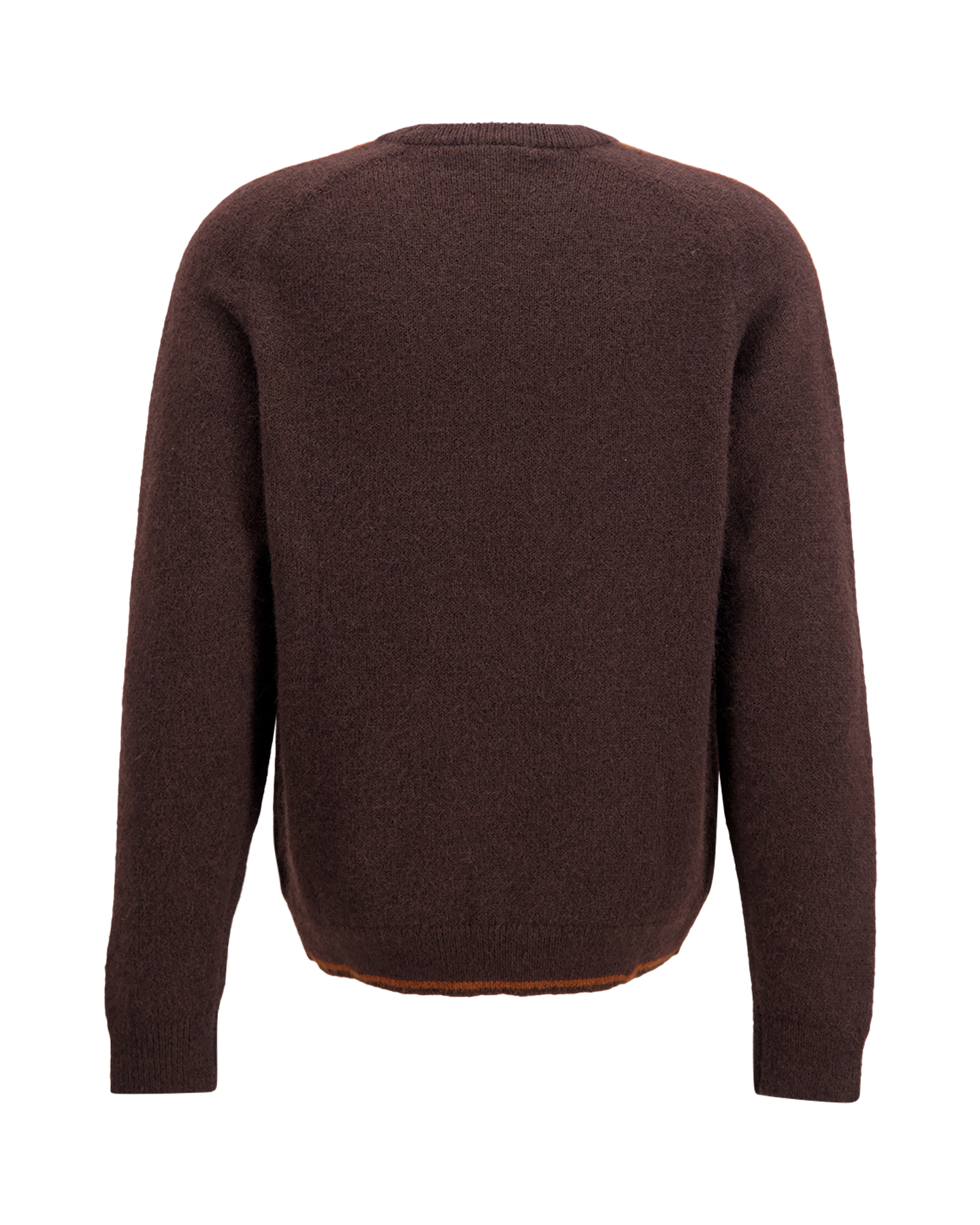 adidas 3 Stripes Knit Crew DONKERBRUIN 2