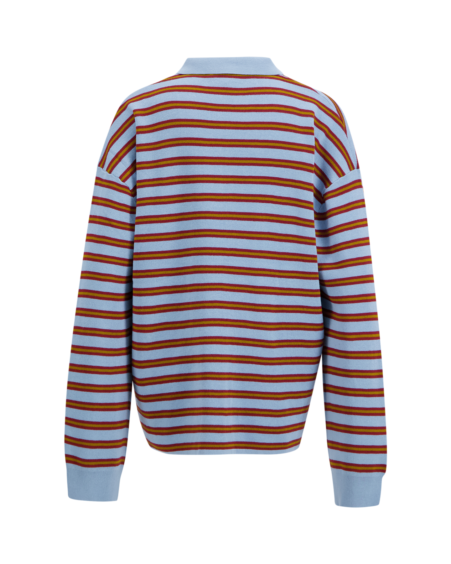 Boii Studios Adanne Polo Knit BLAUW 2