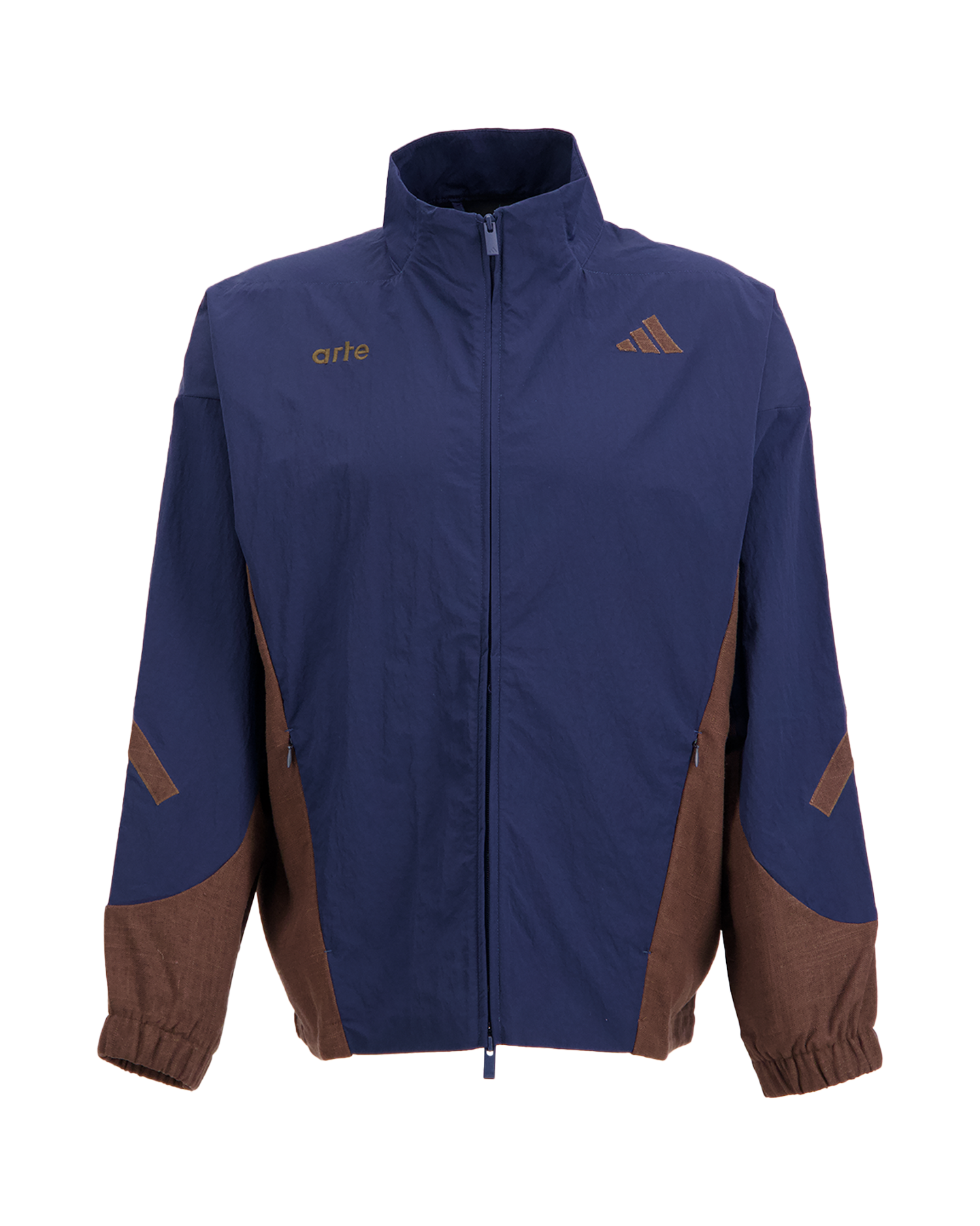 adidas adidas x Arte Antwerp Z.N.E. Material Mix Full-Zip Tracktop DONKERBLAUW 1