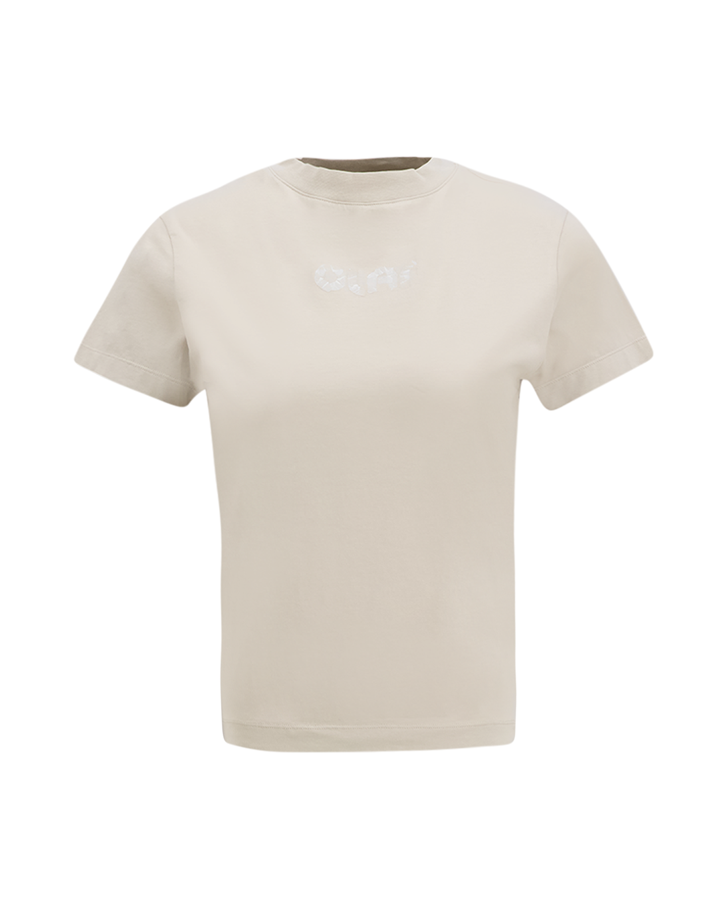 OLAF Olaf Tape Baby Tee BEIGE 1