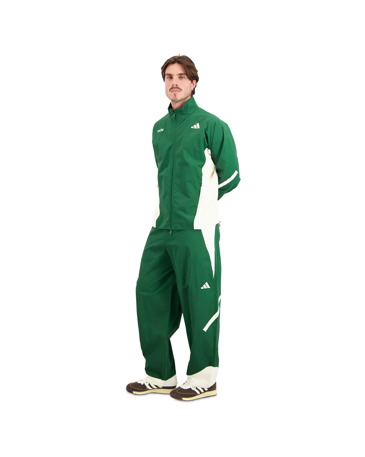 adidas adidas x Arte Antwerp Z.N.E. Material Mix Trackpant GROEN 3