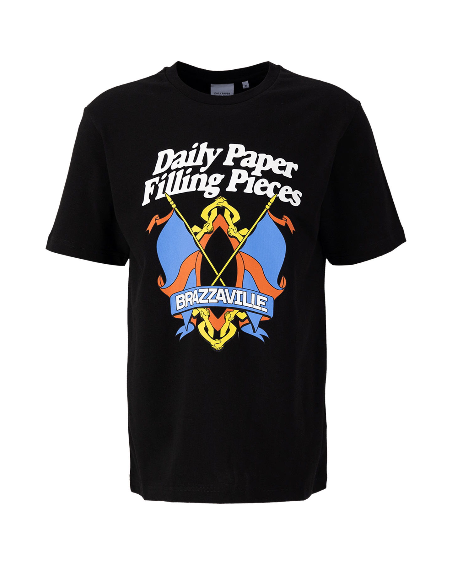 Daily Paper DP X FP Flag T-Shirt ZWART 1