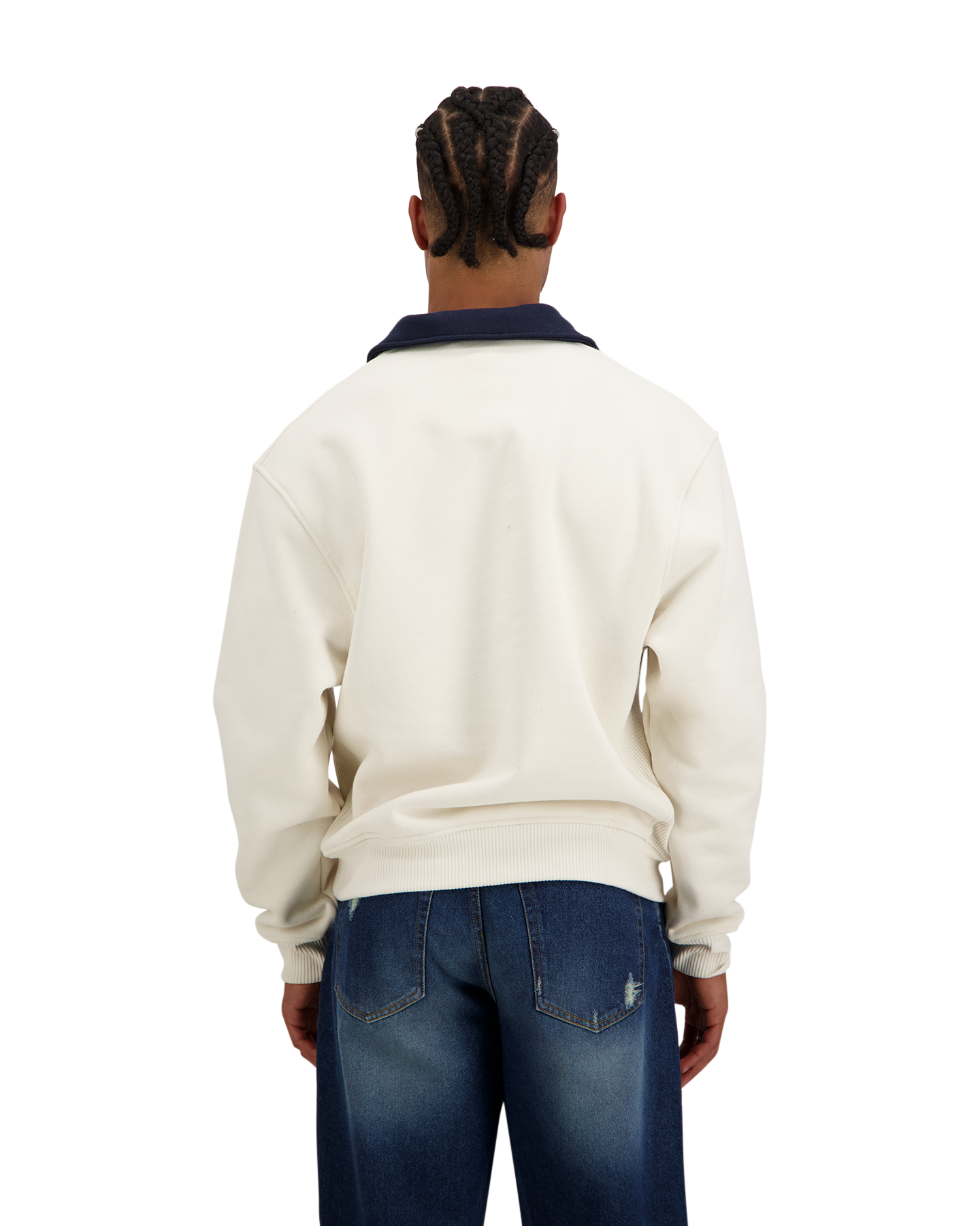 PAL Sporting Goods Pre Game Polo Sweatshirt BEIGE 4