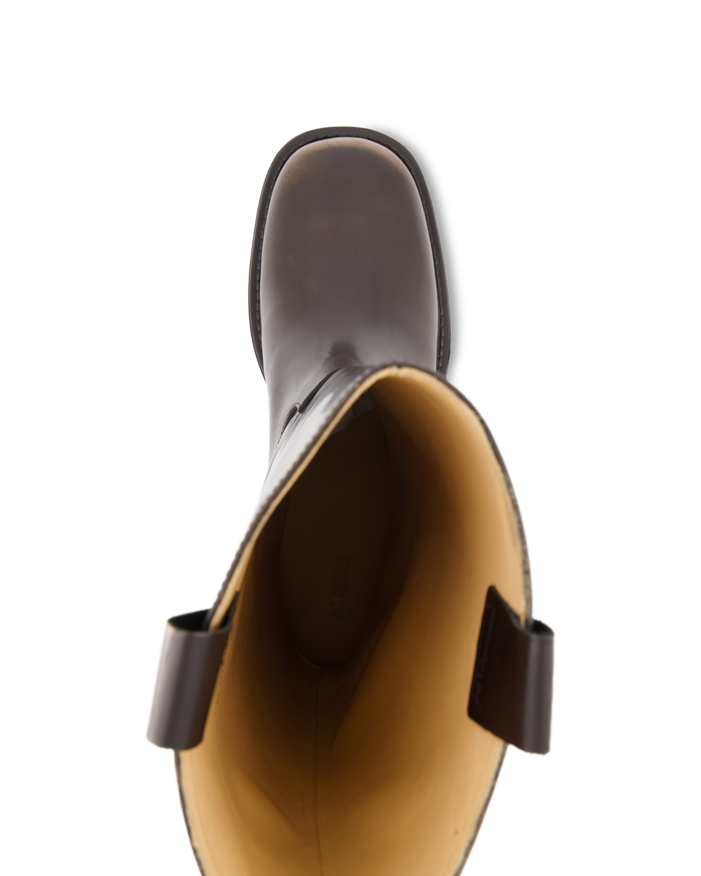 Alohas Sajan Vintage Effect Brown Leather Boots BRUIN 5