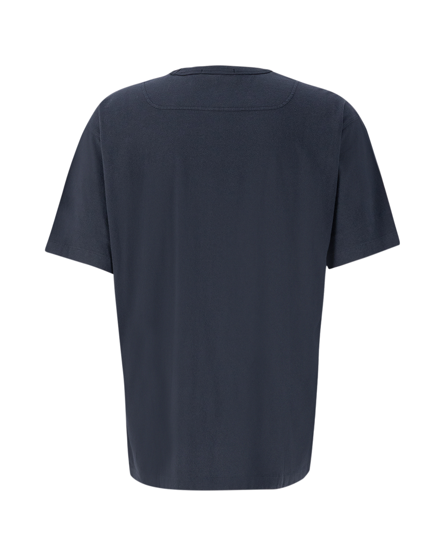 Stone Island 20457 Organic Cotton Garment Dyed 'Fissato' Effect T-Shirt NAVY 2