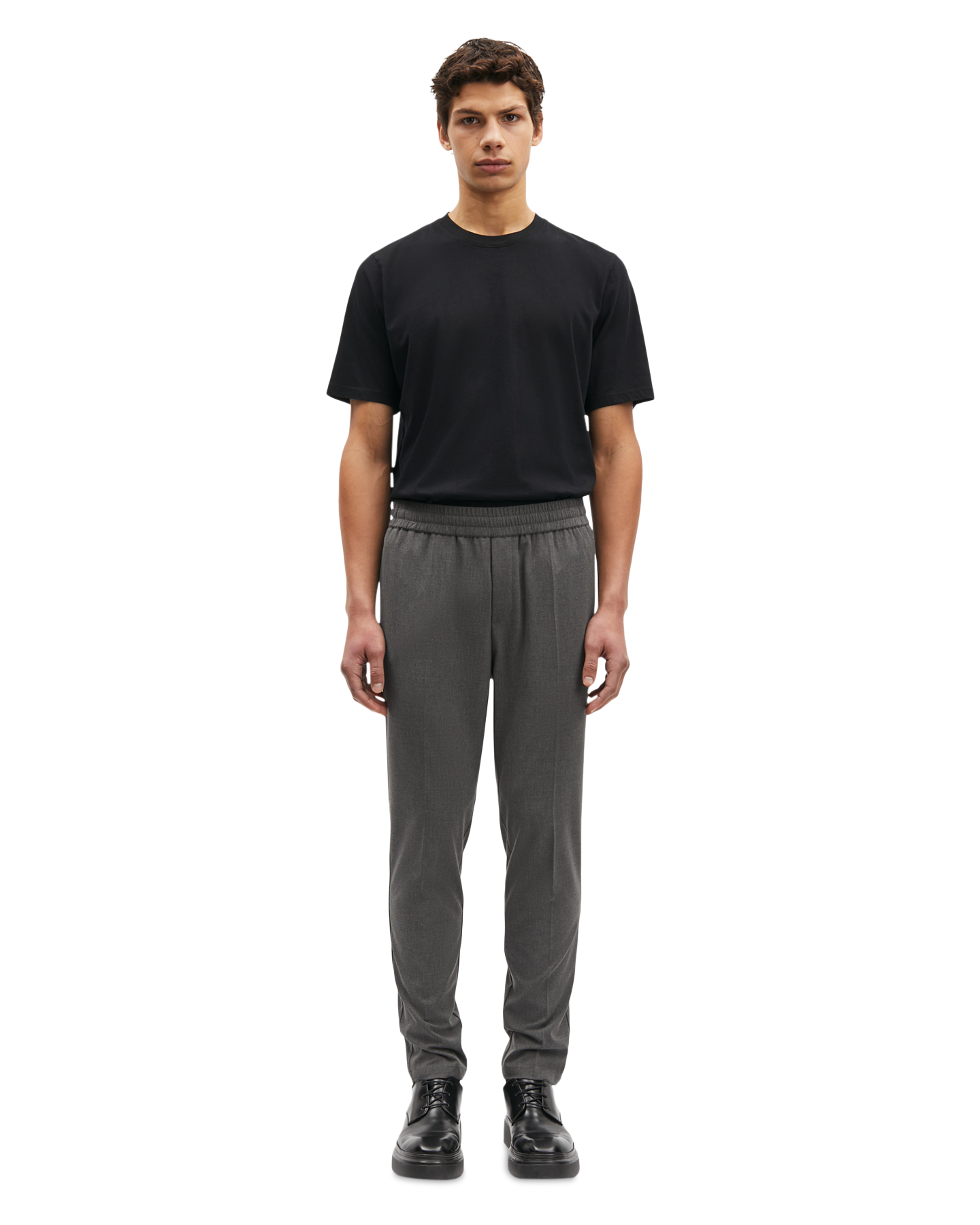Samsøe Samsøe Smithy Trousers 14930 DONKERGRIJS 3