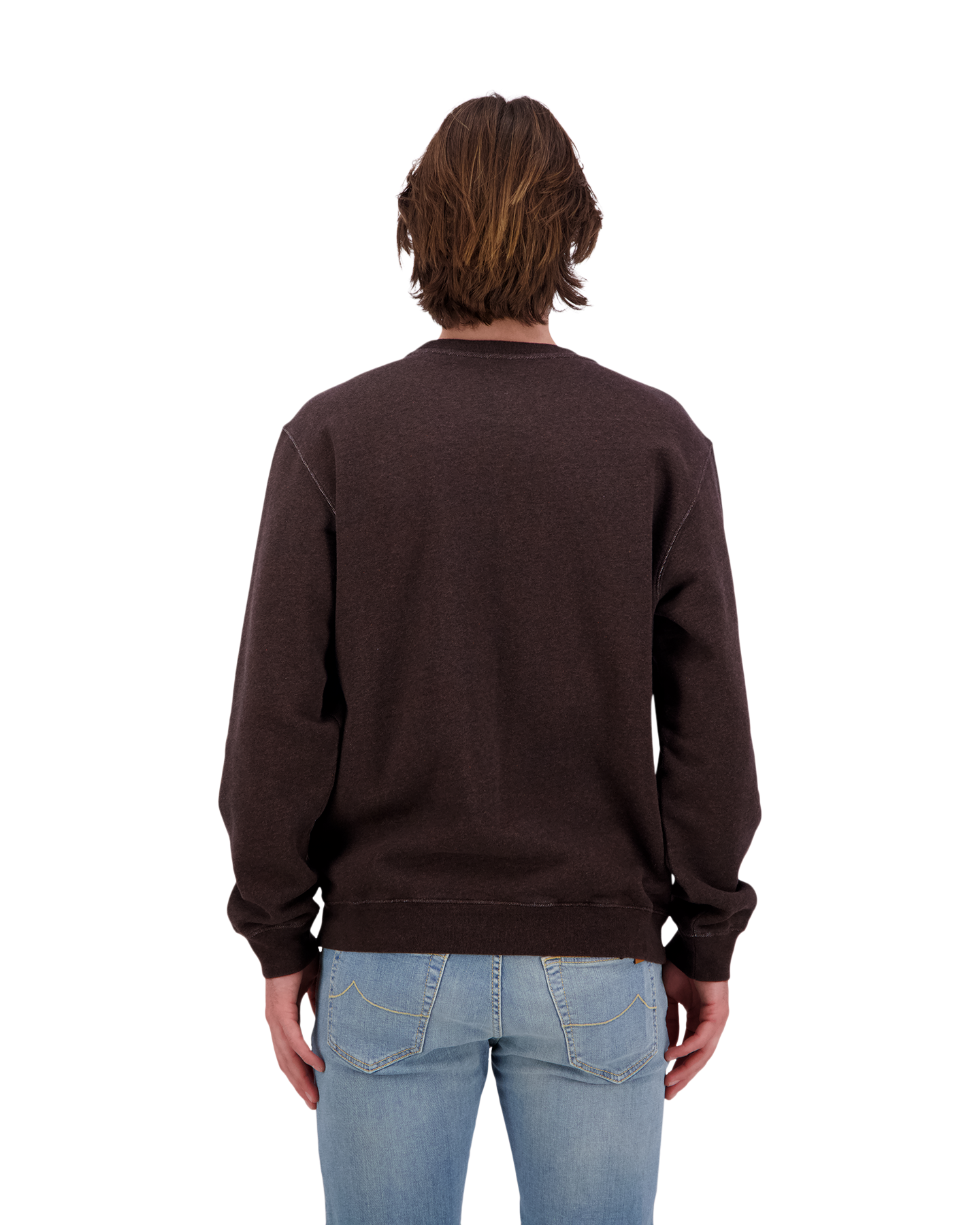 Jacob Cohen Felpa M4548 G144 DONKERBRUIN 4