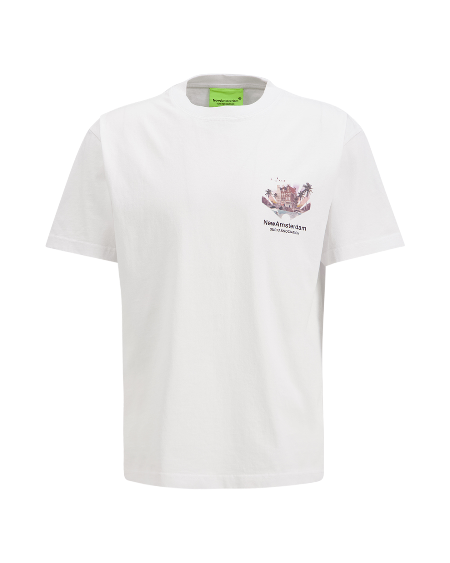 New Amsterdam Surf Association Tropical Tee WIT 2
