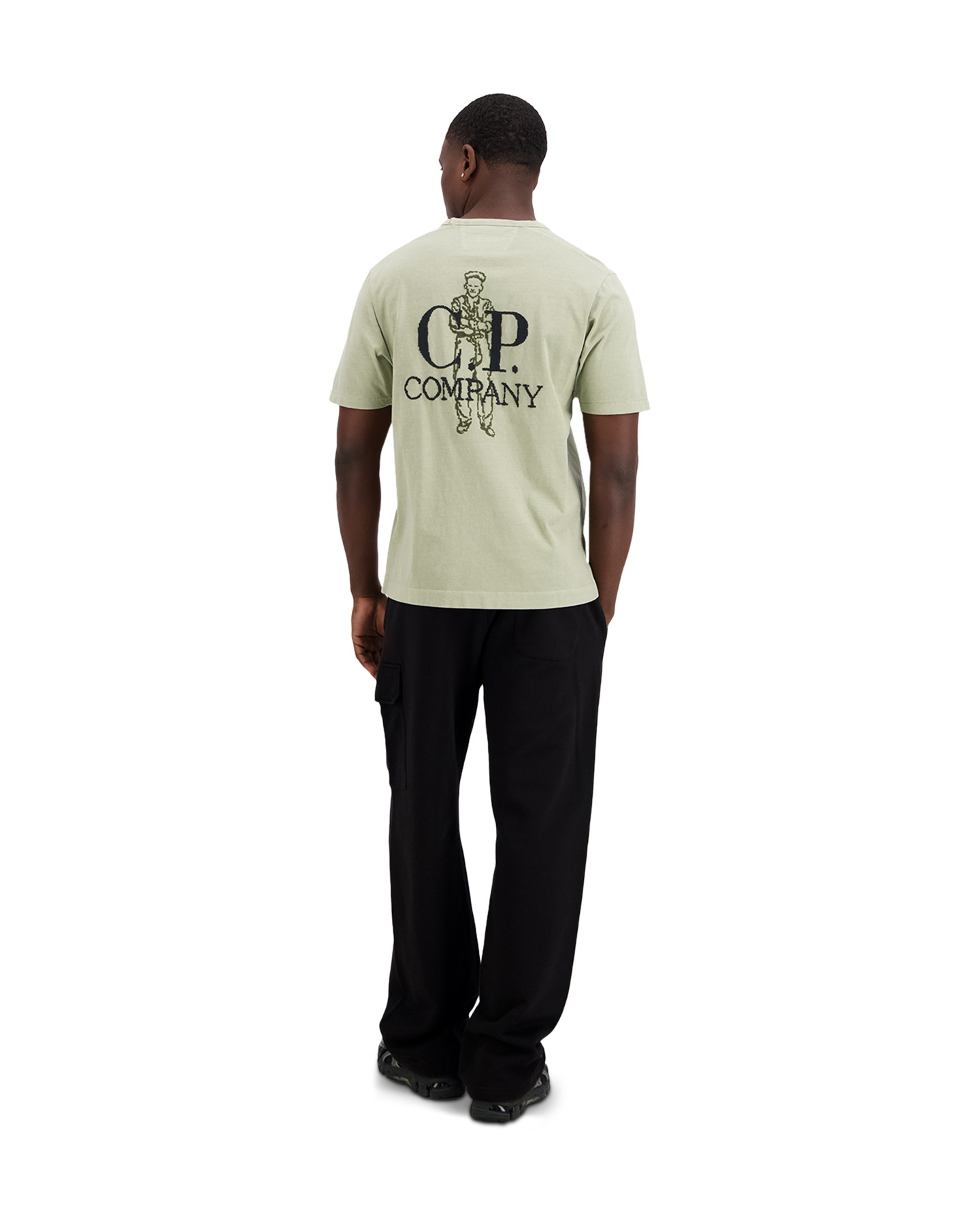 C.P. Company Print T-Shirt GROEN 3