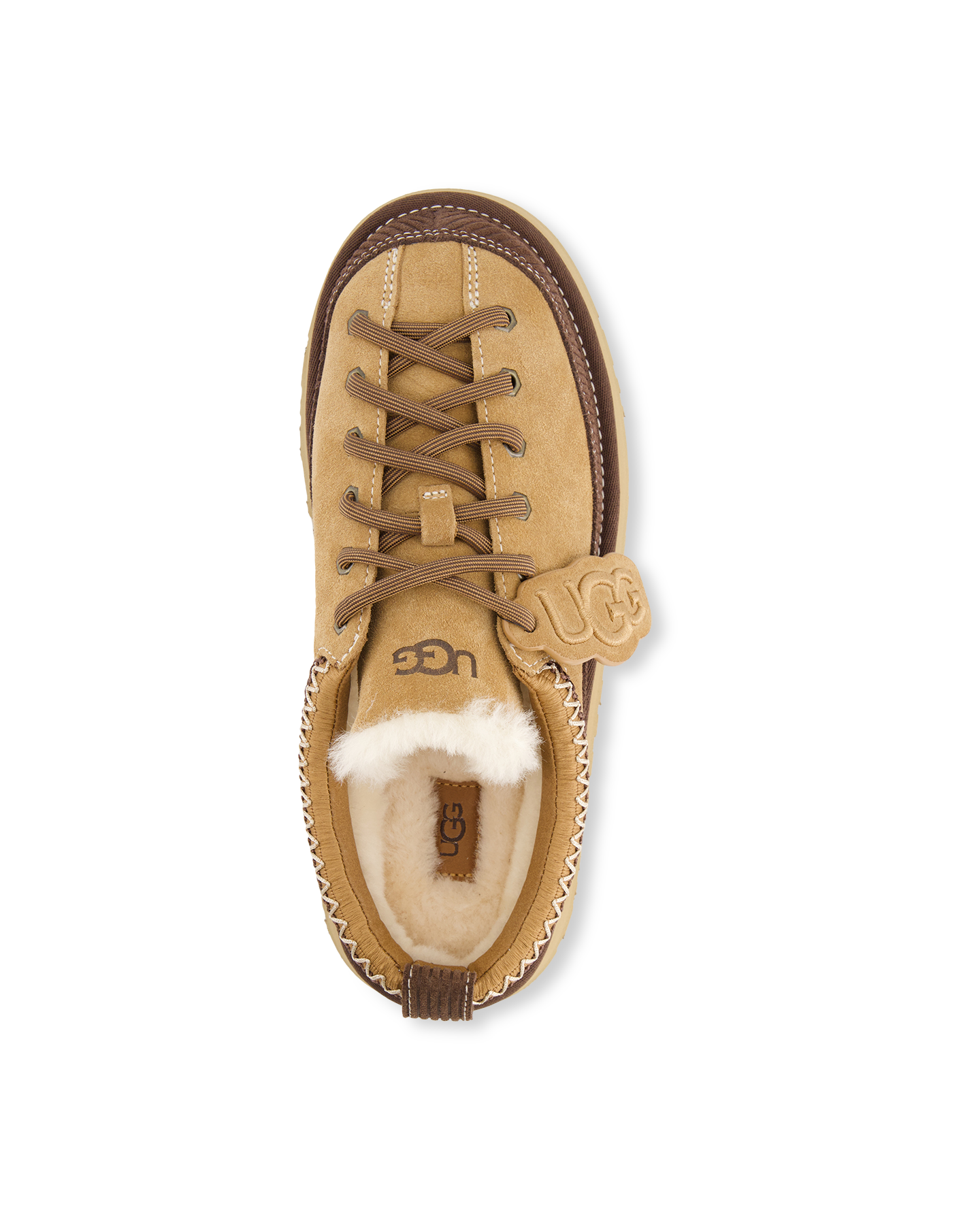 UGG W Heritage Lace Up Slipper BRUIN 5