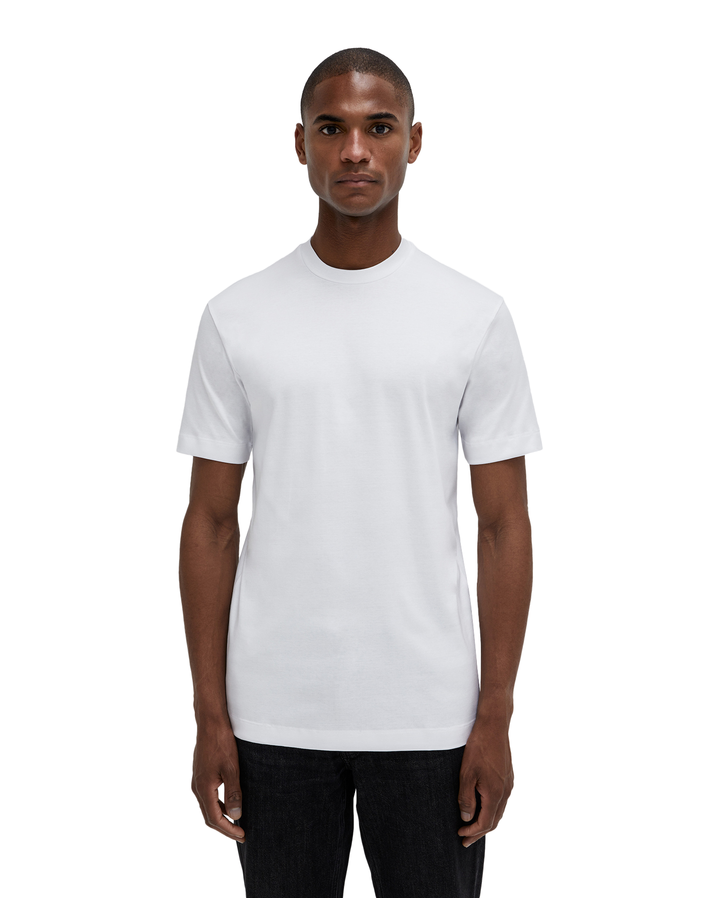 Valenza Interlock Supima T-Shirt WIT 3