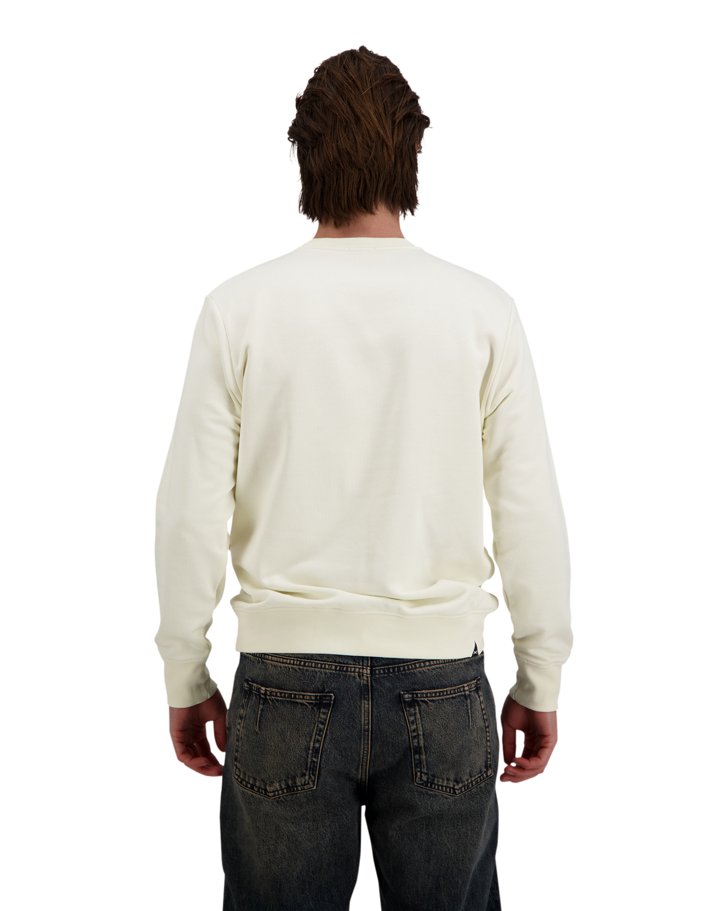 Denham Scissor Crewneck Cs CREME 4