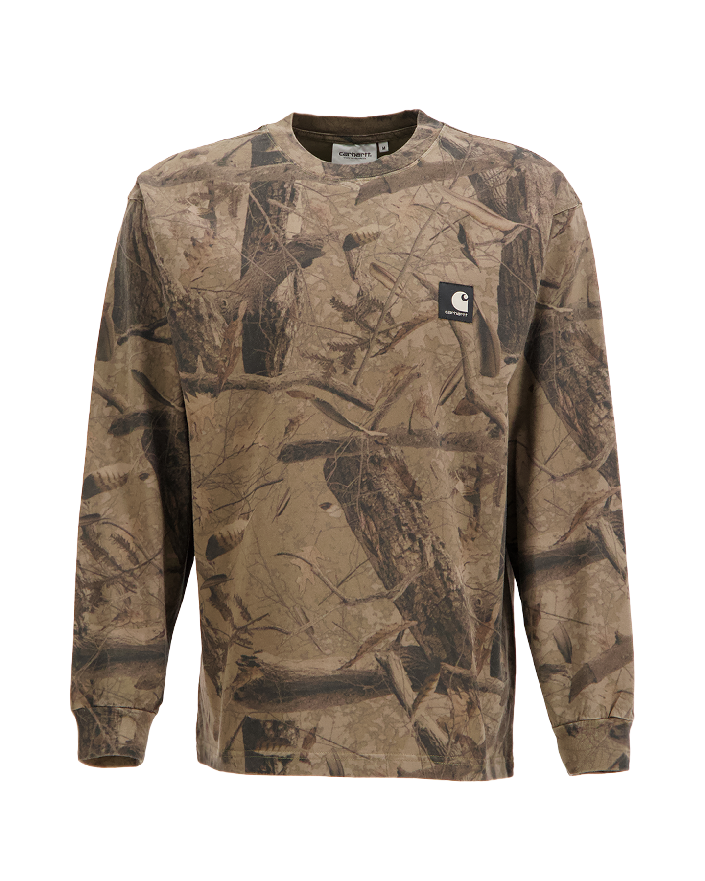 Carhartt L/S Feather Tree T Shirt GROEN 1