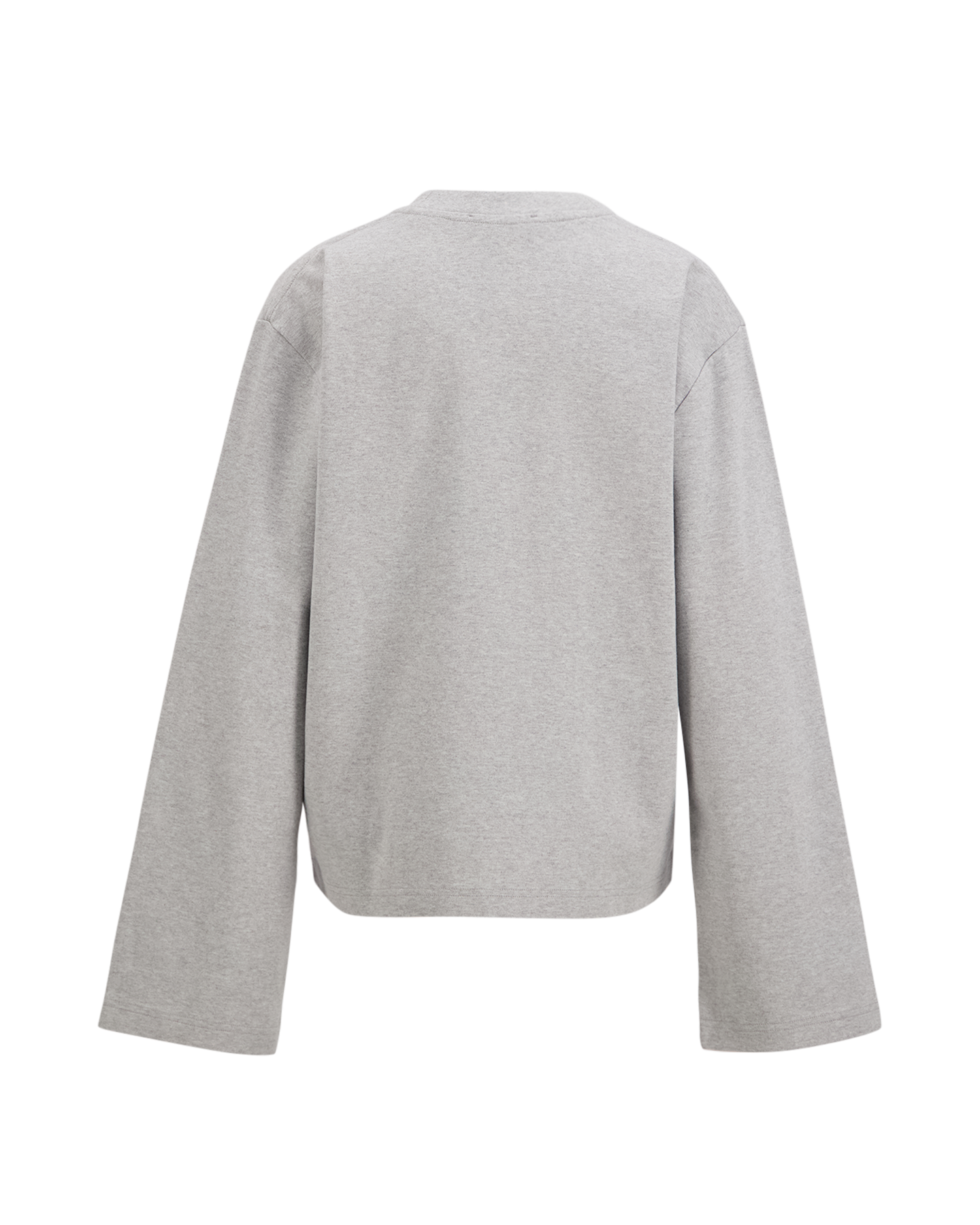 OLAF Retro Logo Ls Tee GRIJS 2