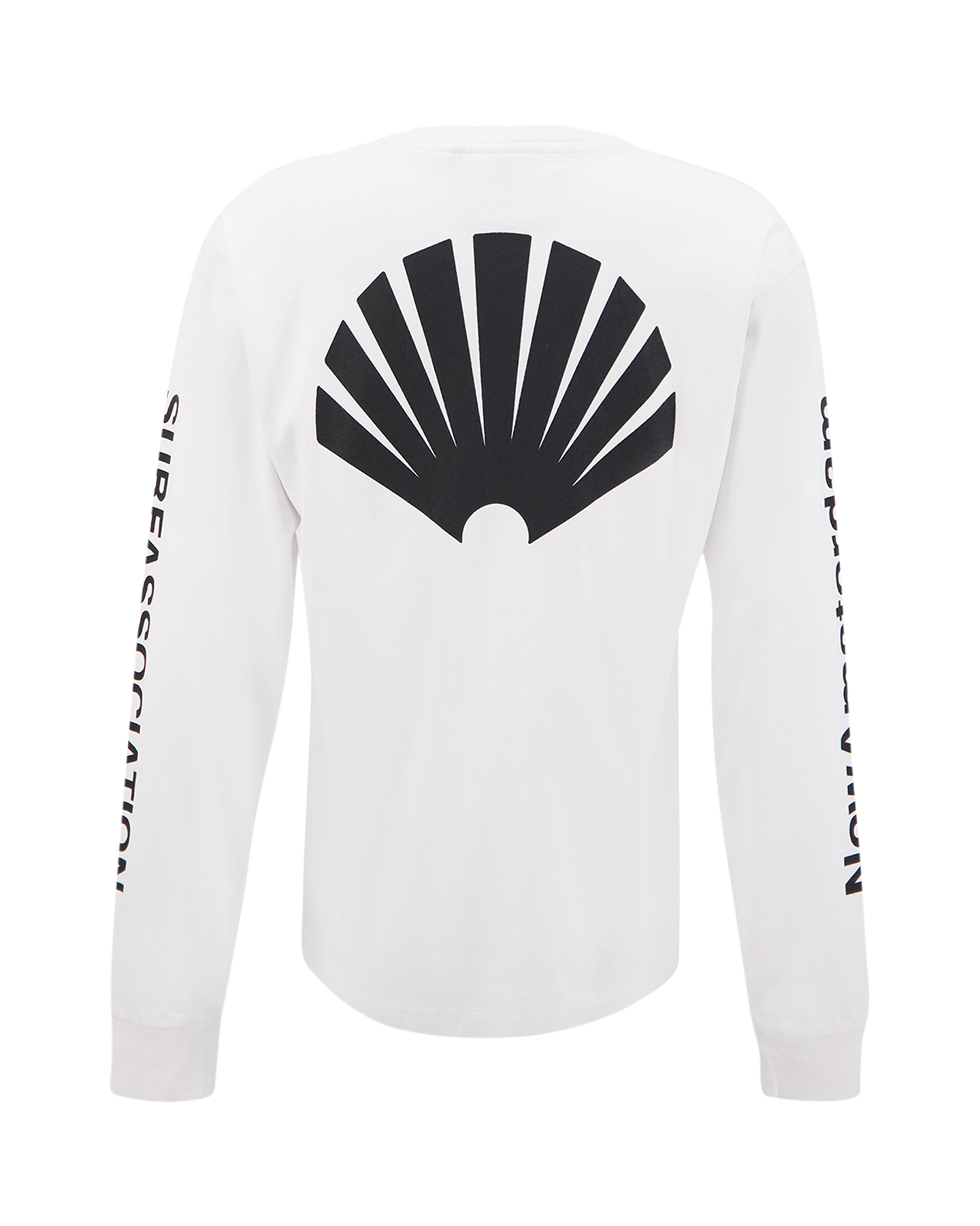 New Amsterdam Surf Association Logo Longsleeve WIT 1