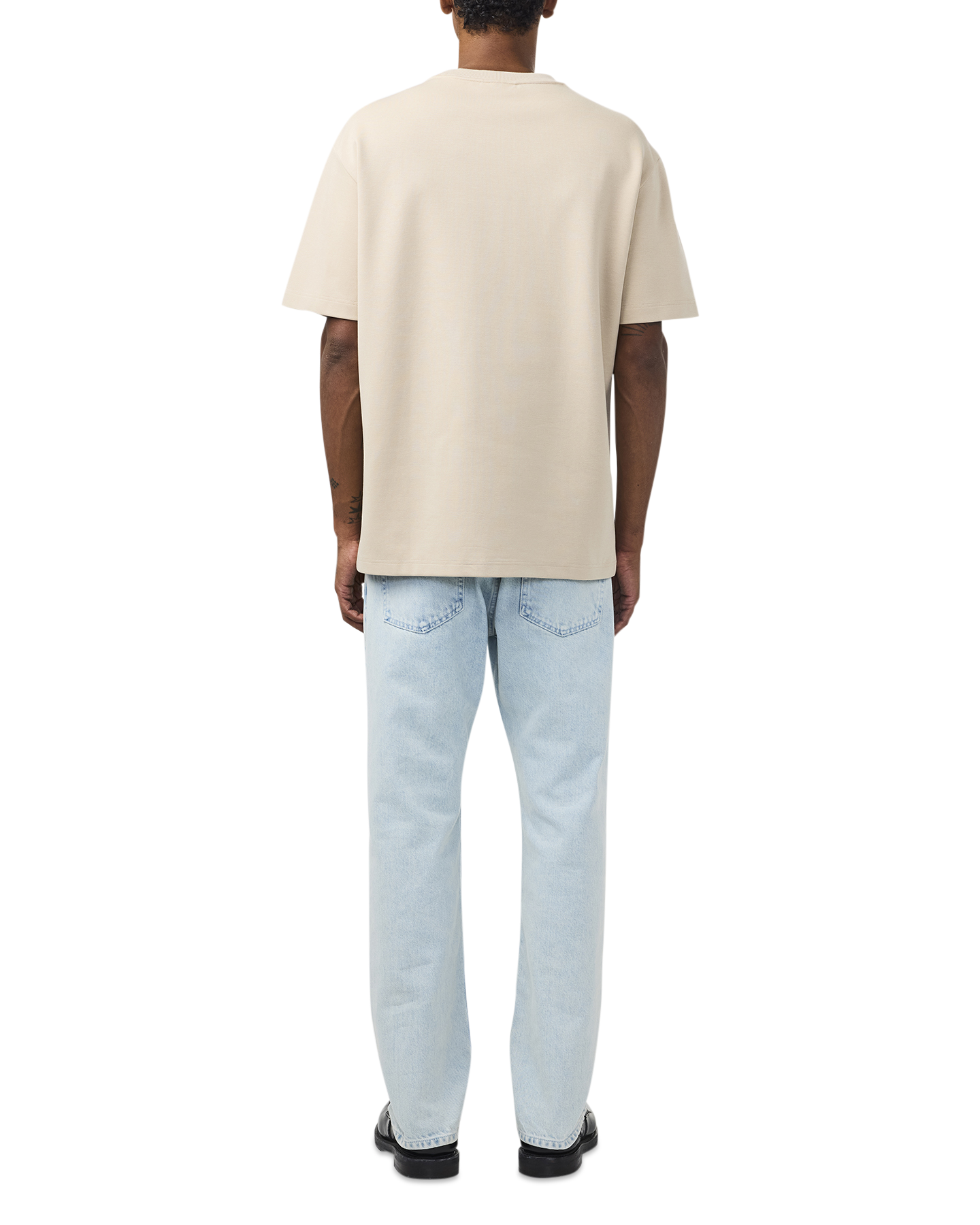 NN.07 Nat Ss Logo Tee 3457 BEIGE 4