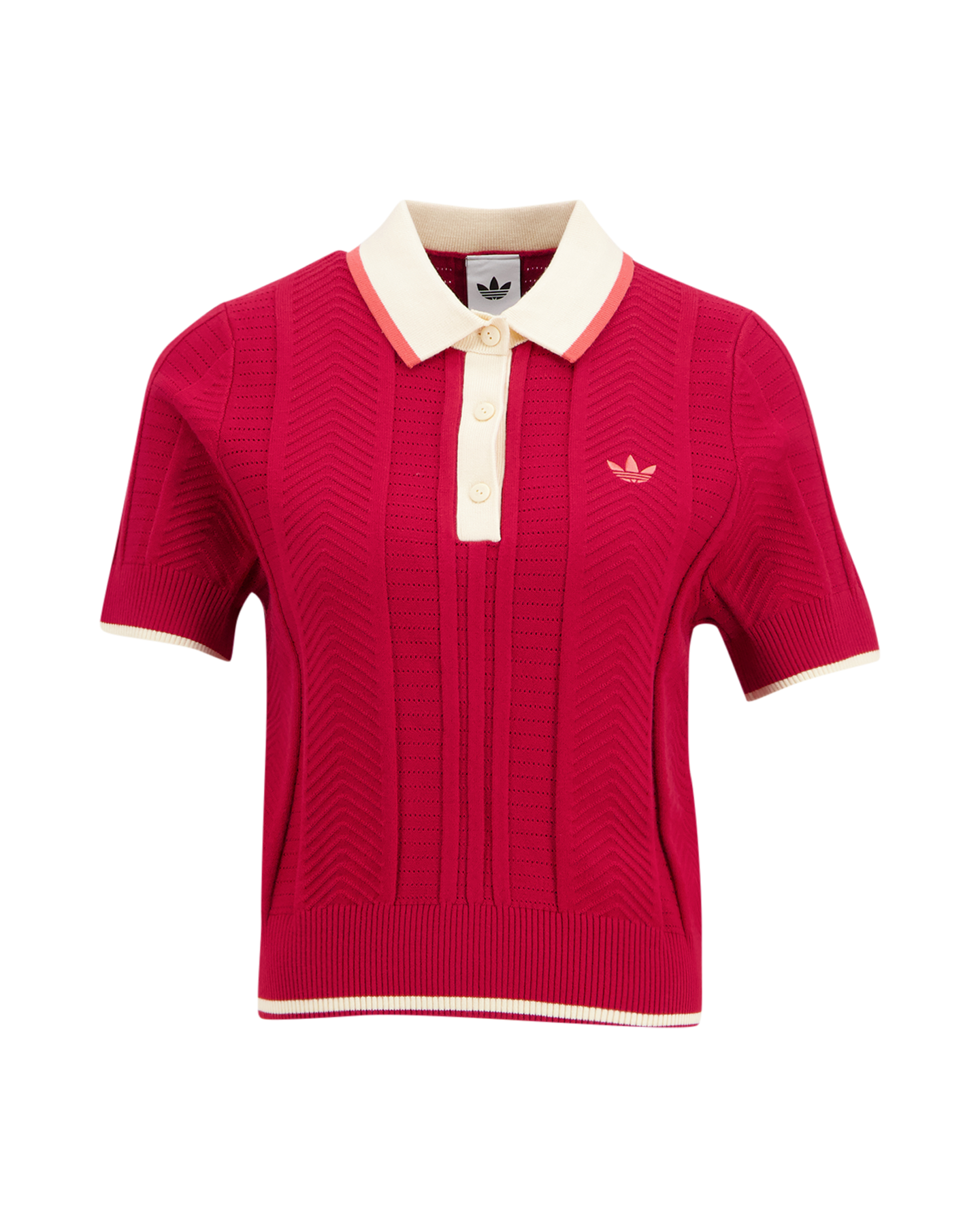 adidas Polo Short Sleeve ROOD 1