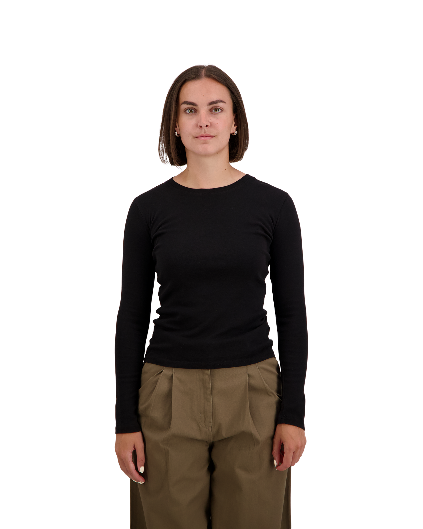 Boii Studios Bonnie O Neck Tee ZWART 3