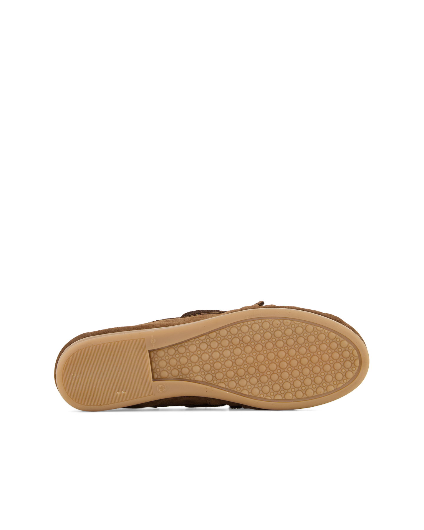 Alohas Rowan Suede Brown Leather Loafers BRUIN 6