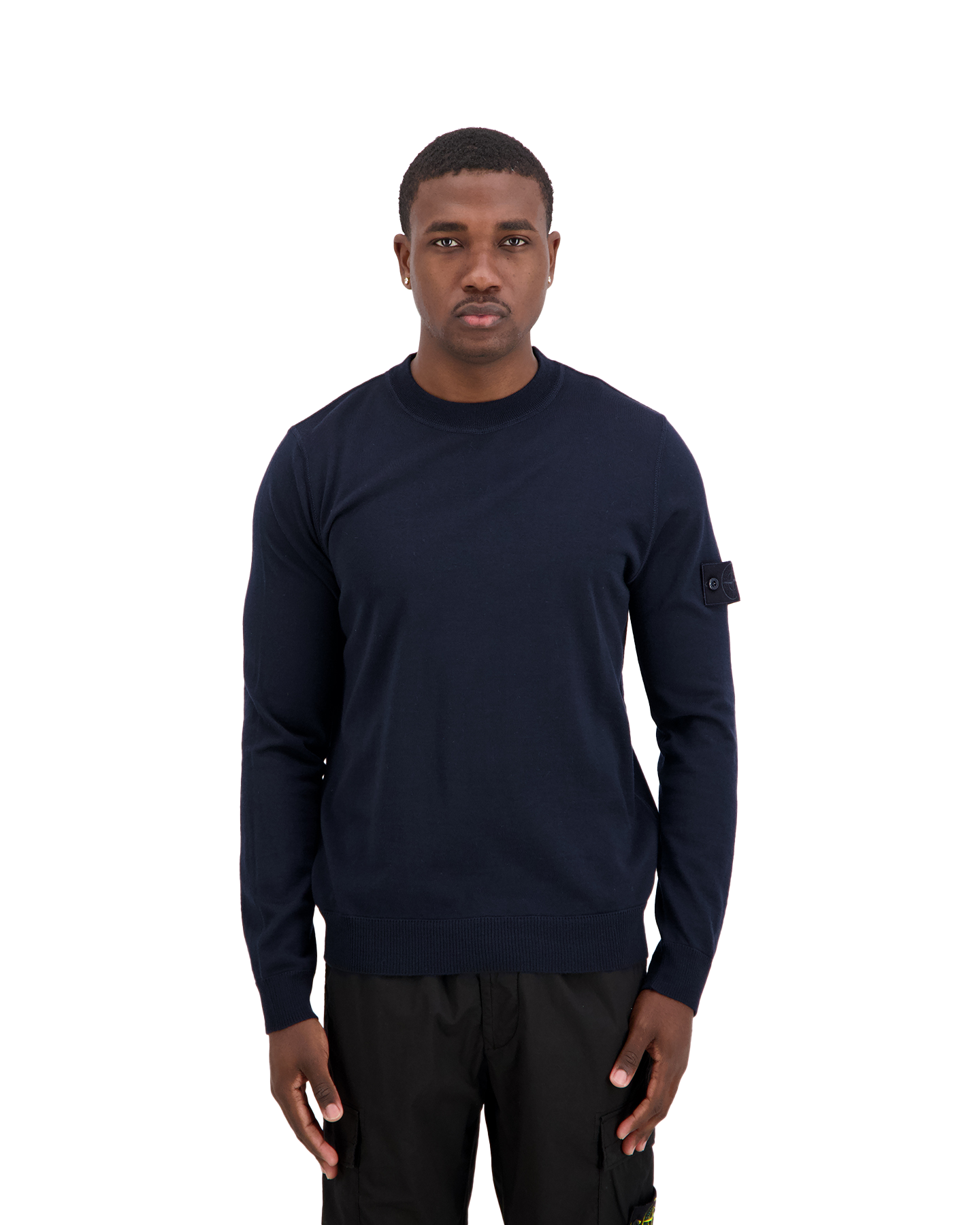 Stone Island S00Fa Ghost - Knitwear Trui DONKERBLAUW 4