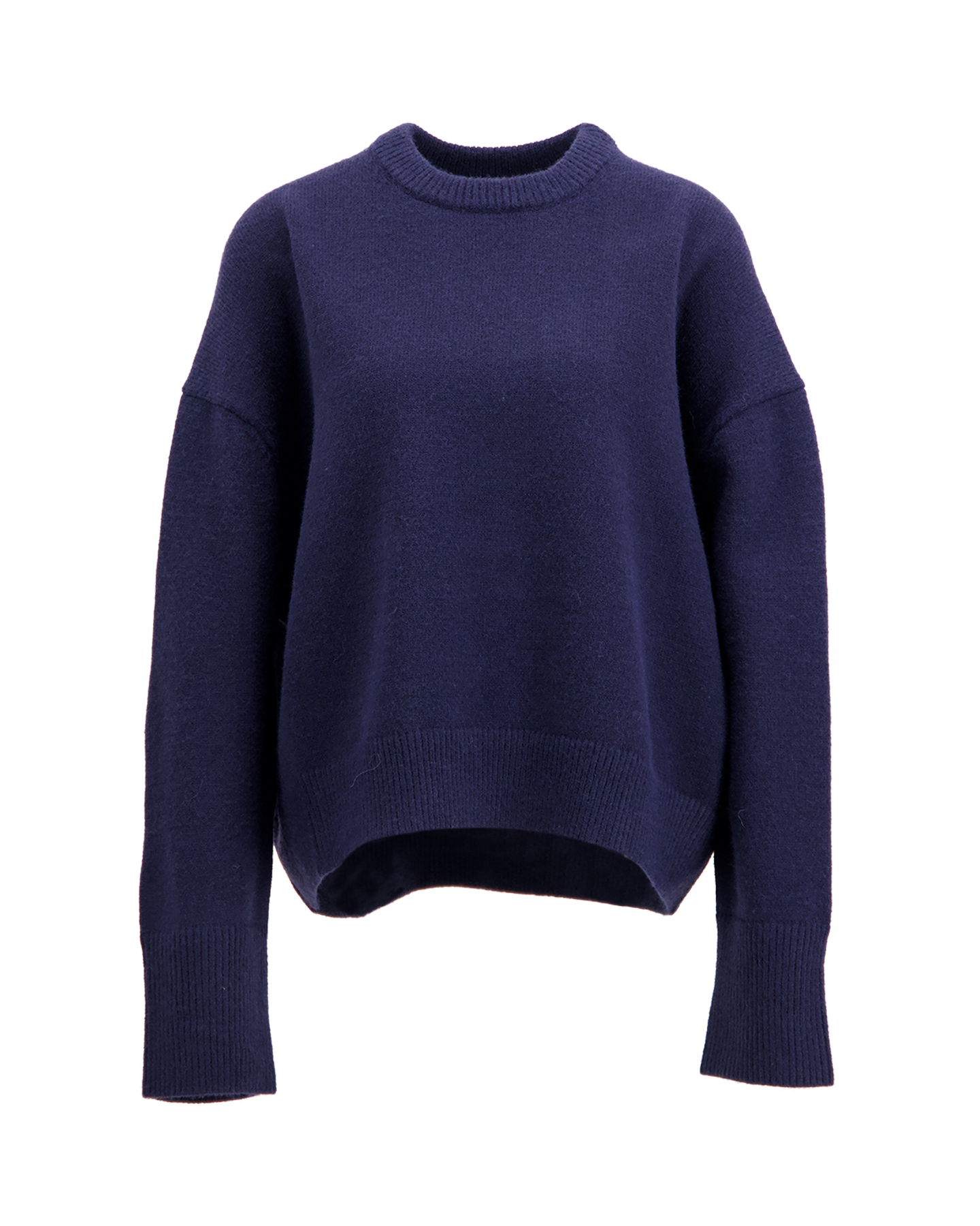 Boii Studios Olol O Neck Knit DONKERBLAUW 1