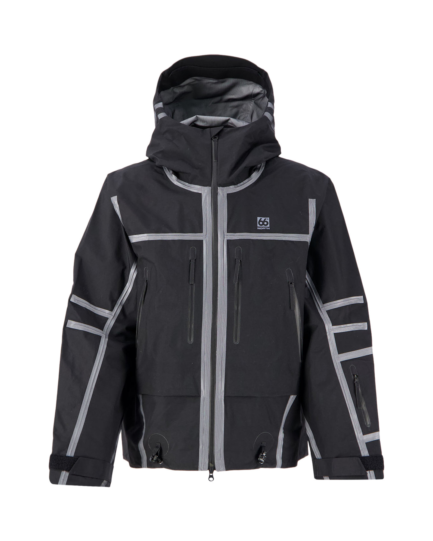 66 North Aegissida Shell Jacket ZWART 1