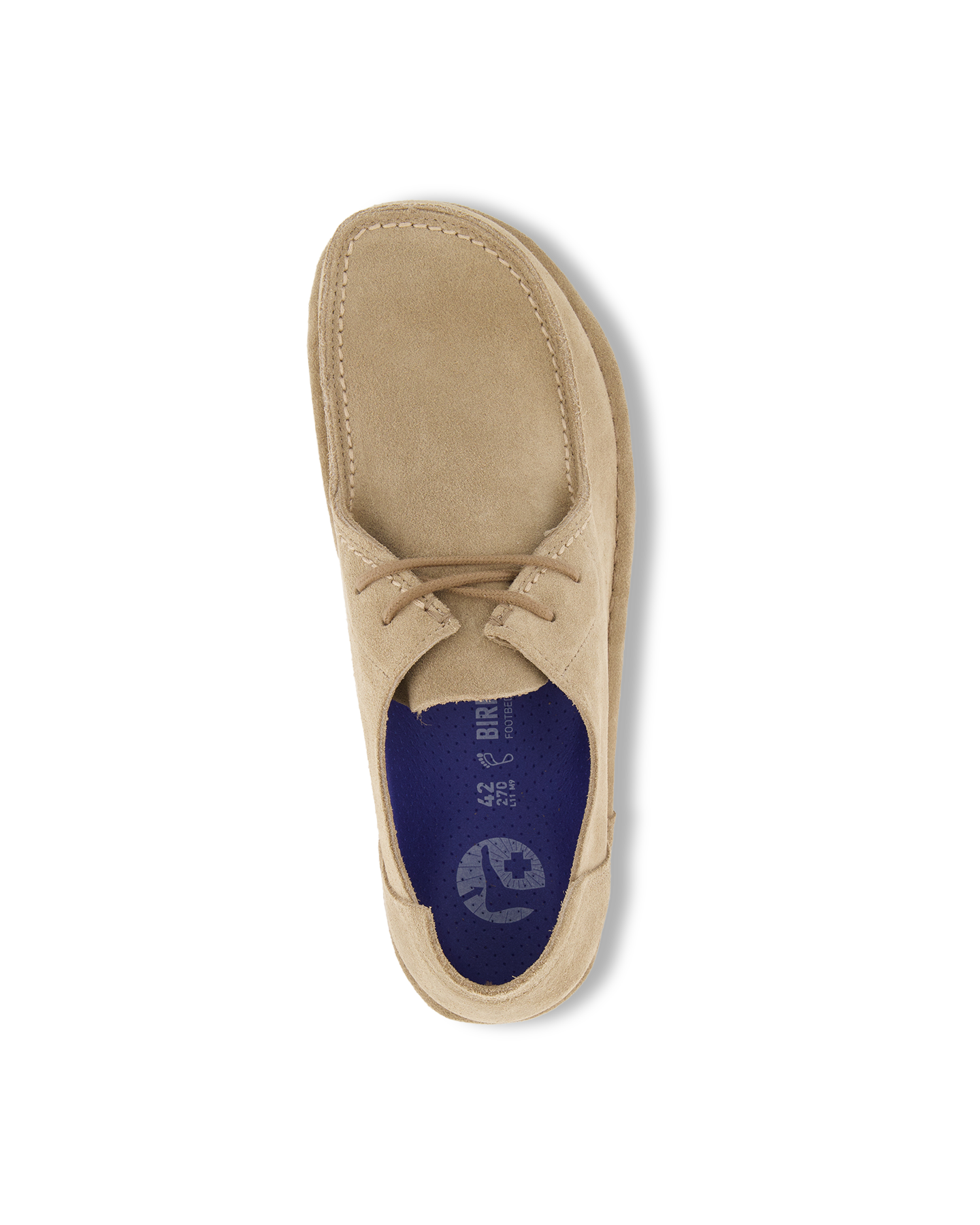 Birkenstock Utti Lace Suede Leather LICHTBRUIN 5
